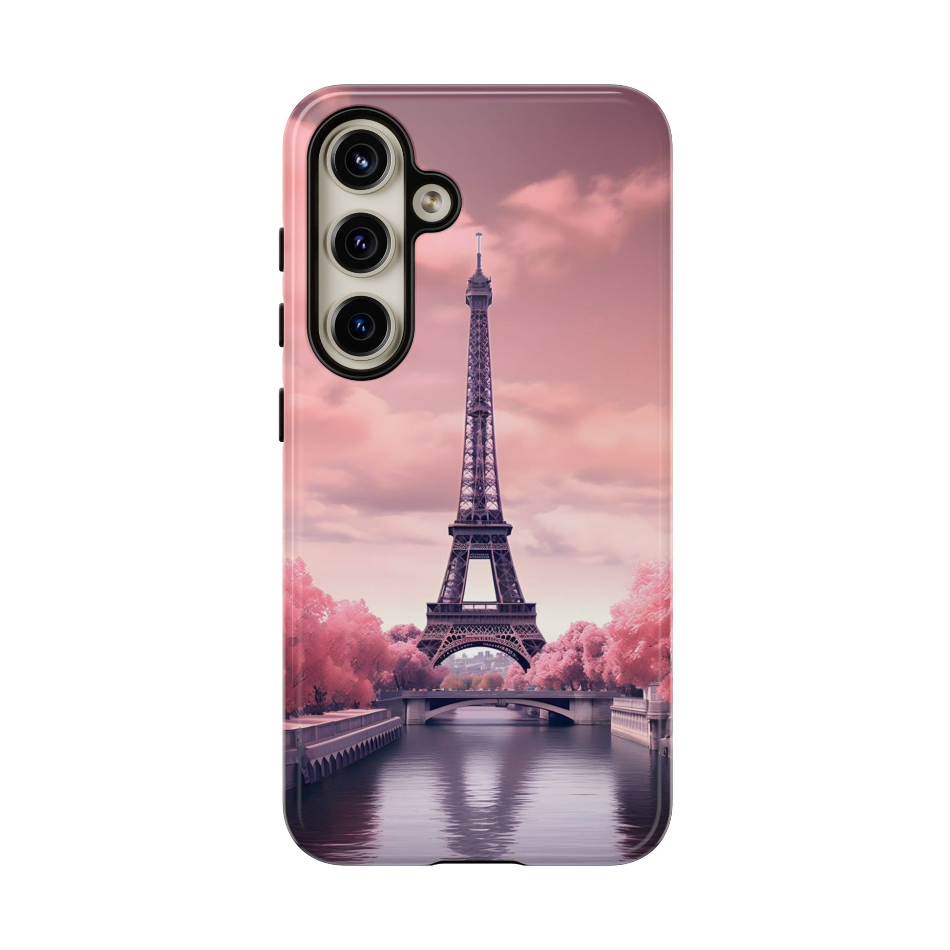 Eiffel Tower Paris Tough Cases for iPhones, Samsung, and Pixel