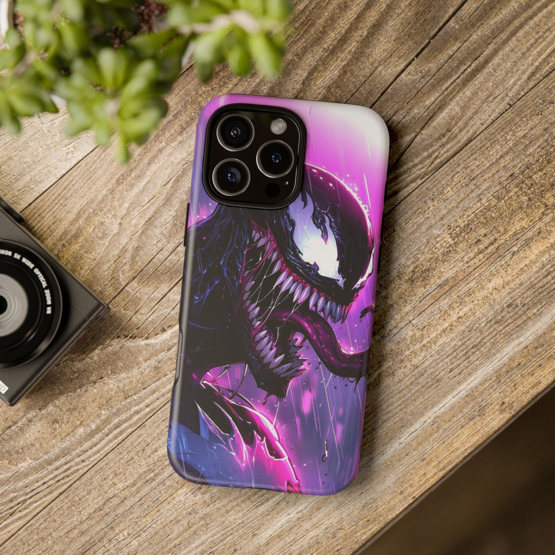 Marvel's Venom Phone Case, Tough Cases, Marvel Comics Phone for iPhones, Samsung, and Pixel