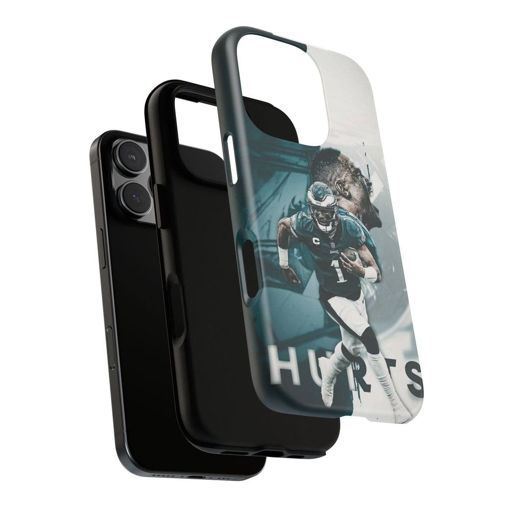 Jalen Hurts Eagles Football Tough Cases for iPhones, Samsung, and Pixel