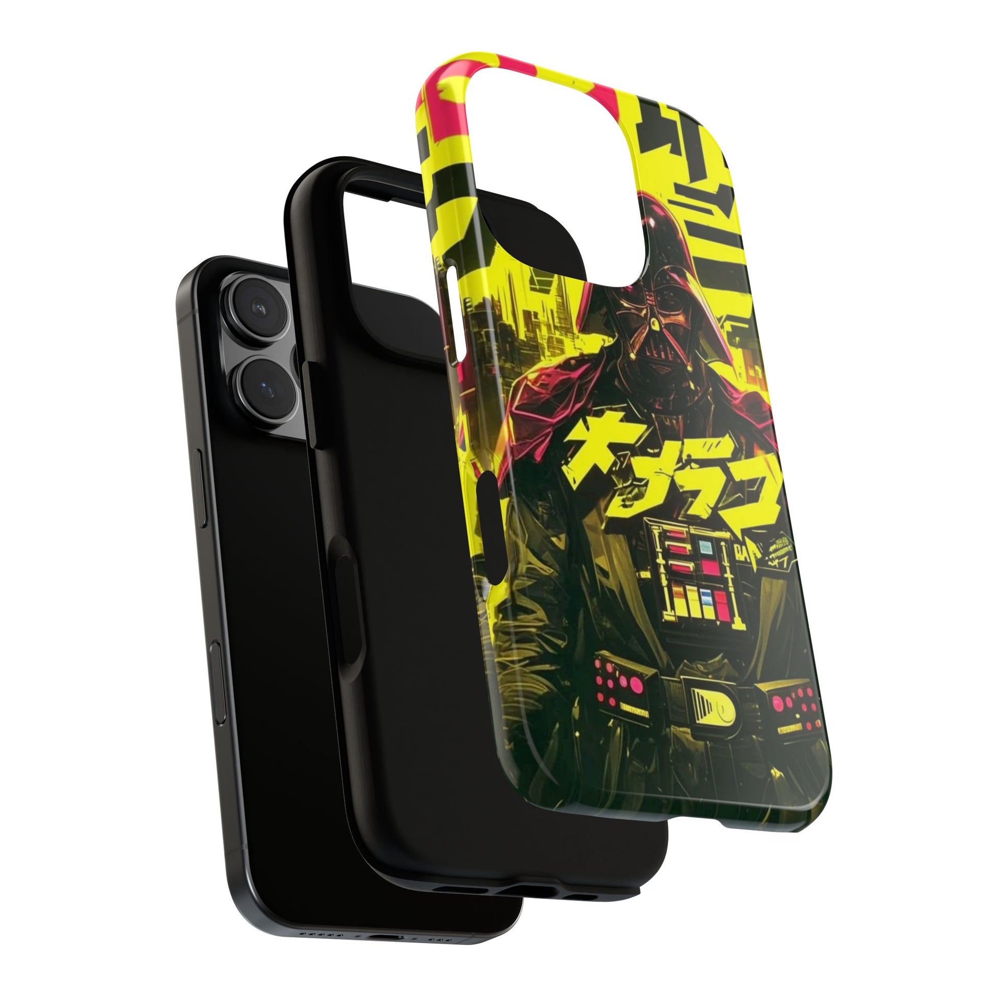 Cyberpunk X Vader Tough Cases for iPhones, Samsung, and Pixel