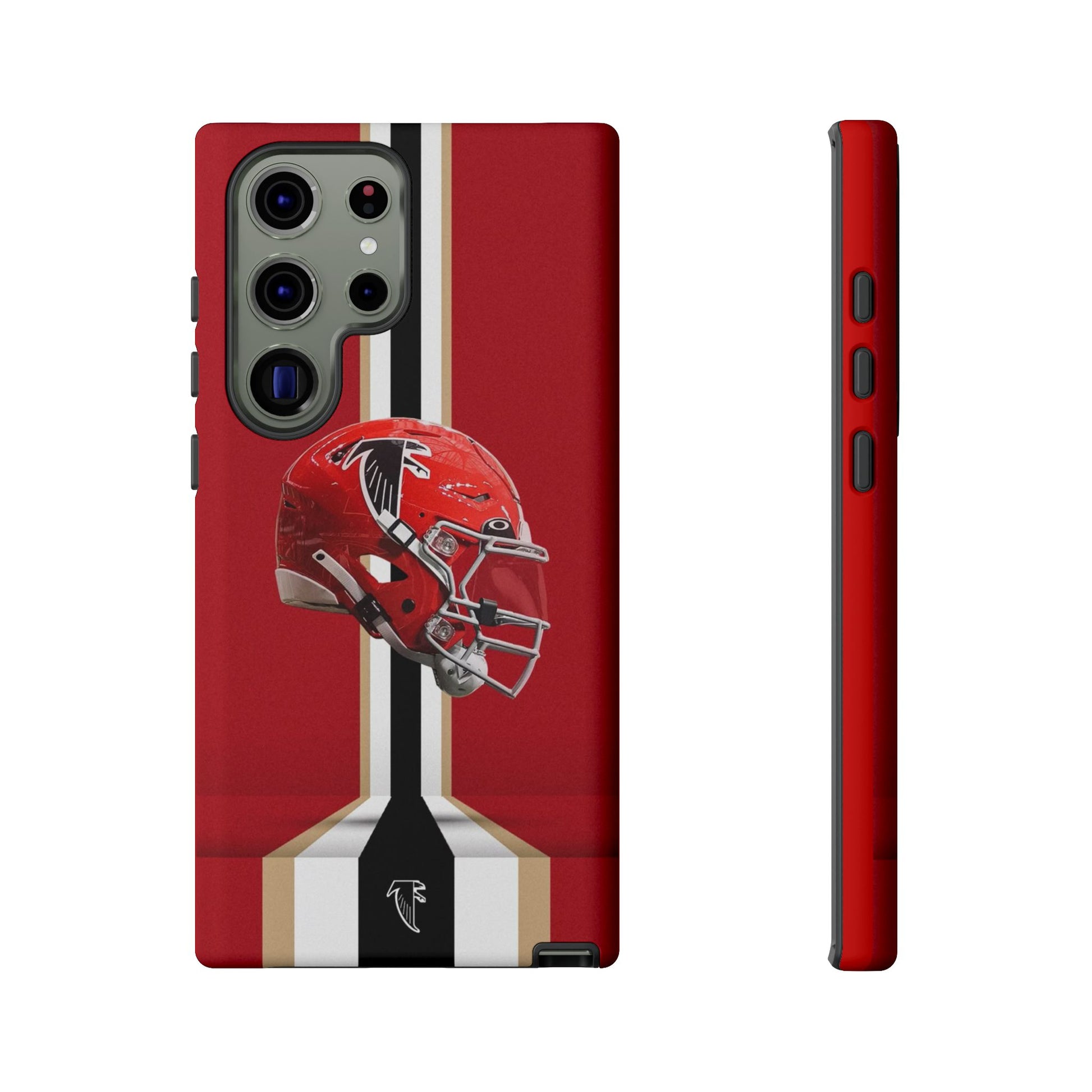 Atlanta Falcons Football Helmet Logo Tough Cases for iPhones, Samsung, and Pixel