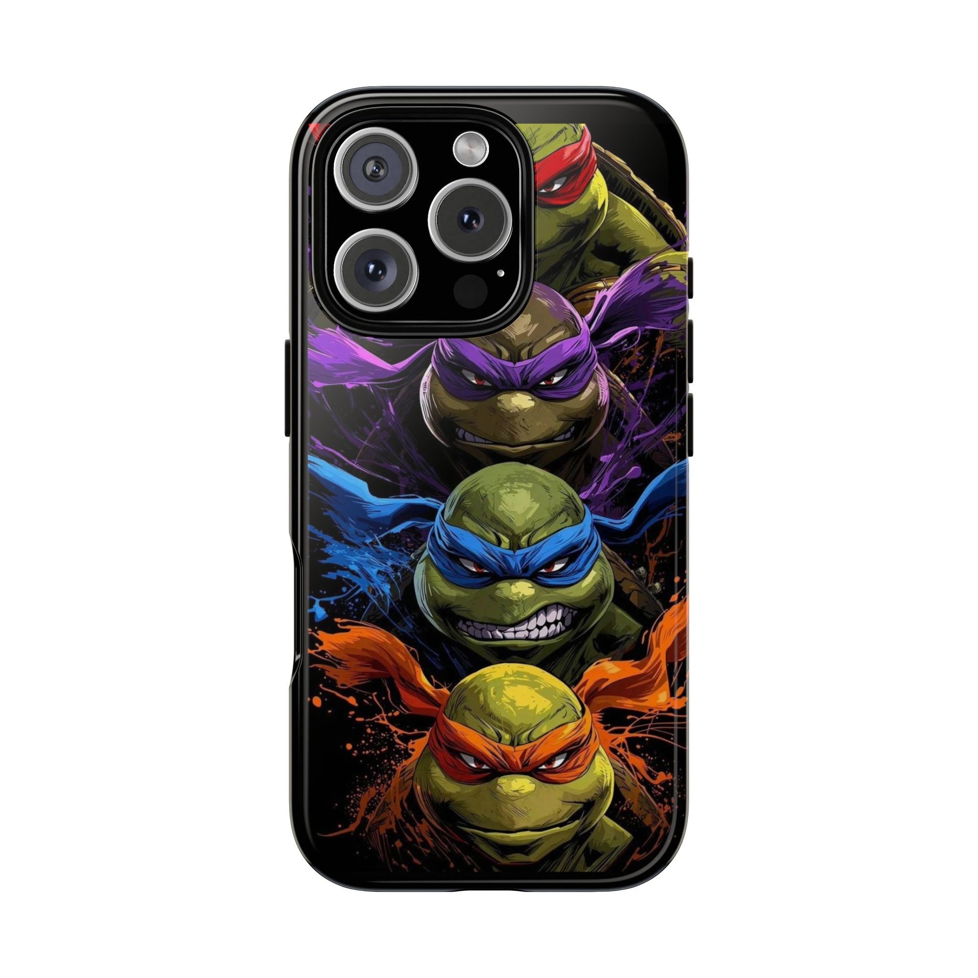 Ninja Turtles Tough Cases for iPhones, Samsung, and Pixel