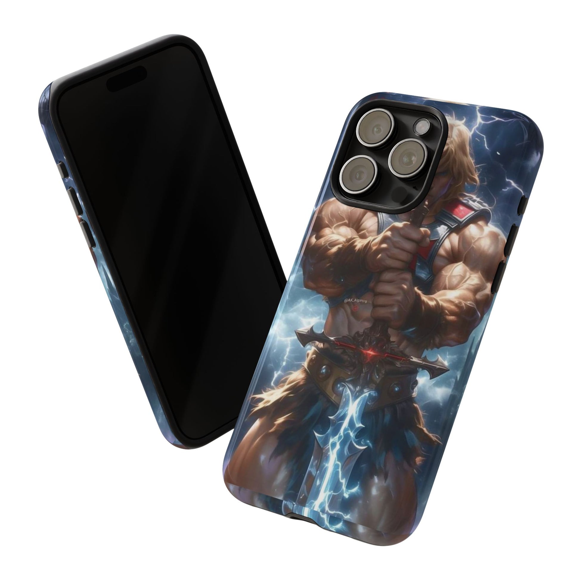 He-Man Masters of the Universe Tough Cases for iPhones, Samsung, and Pixel