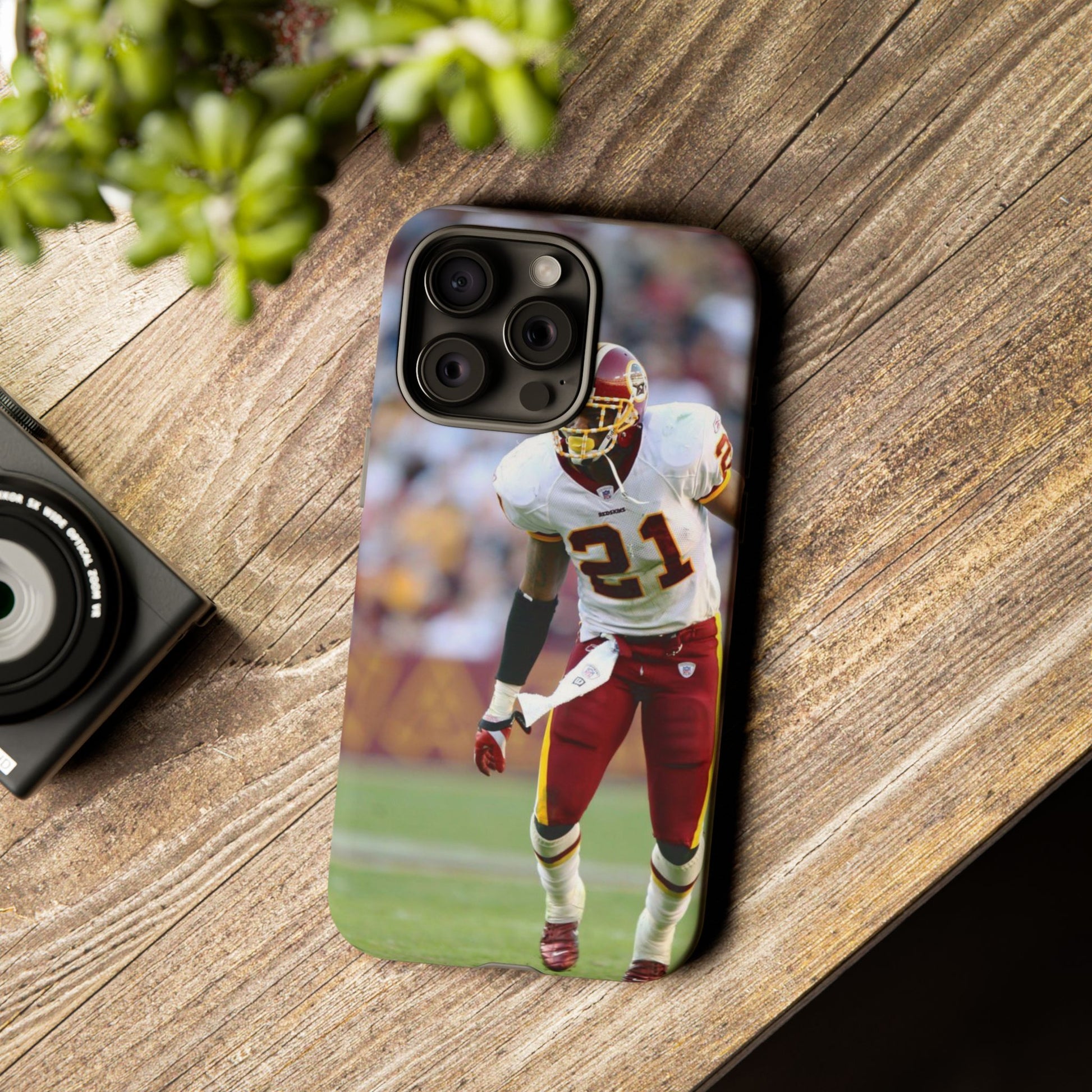 Sean Taylor Classic Redskins Football Tough Cases for iPhones, Samsung, and Pixel