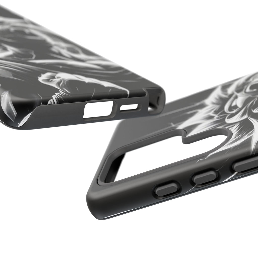 Anime Saiyan Rage Dragon ball Z Tough Cases for iPhones, Samsung, and Pixel