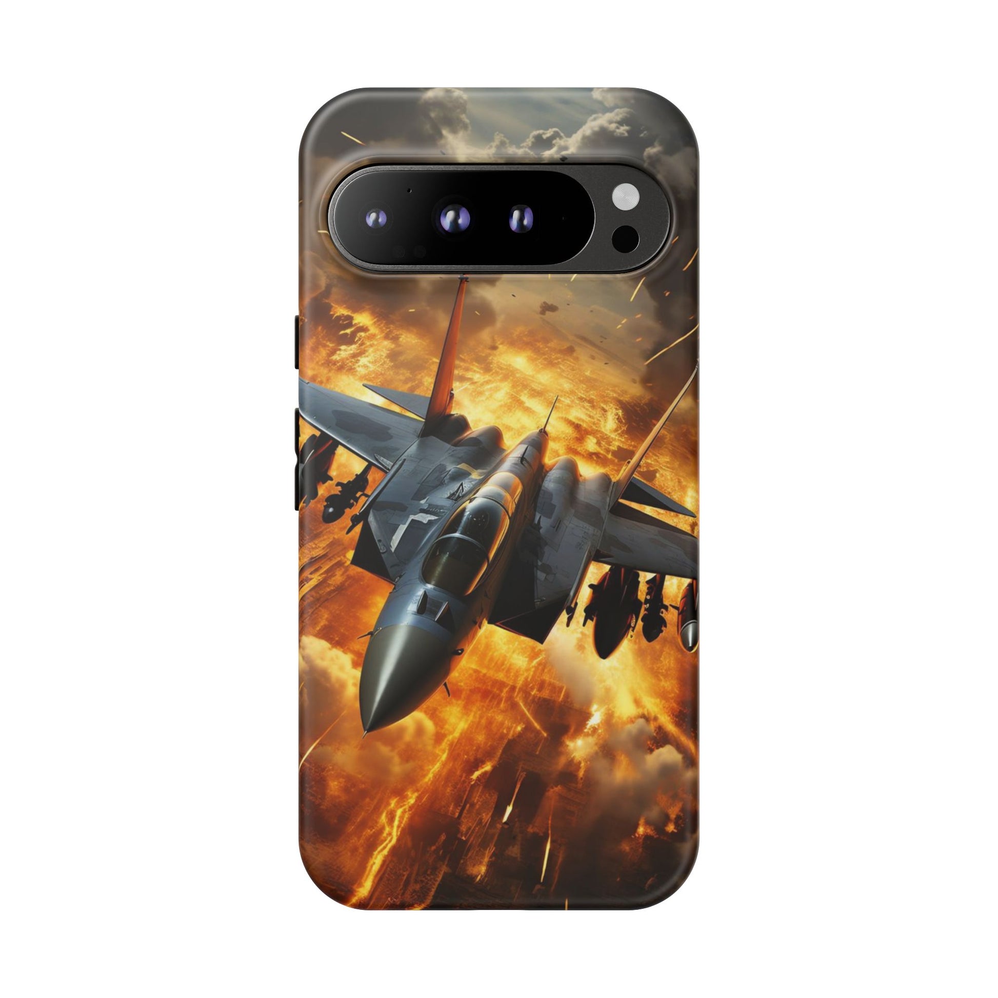 F-15 Fighter Jet Tough Cases for iPhones, Samsung, and Pixel