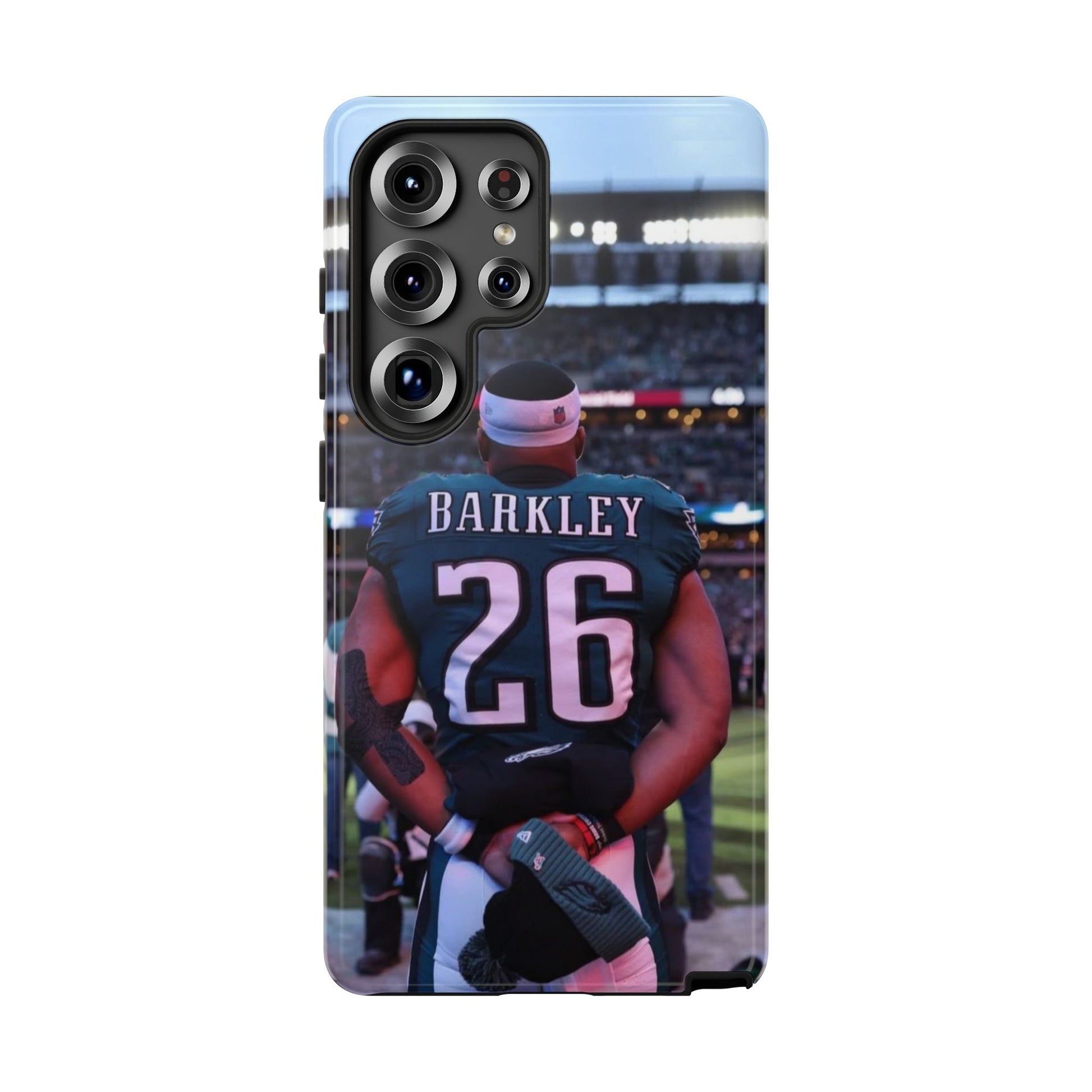 Eagles Football Saquon Barkley Tough Cases for iPhones, Samsung, and Pixel
