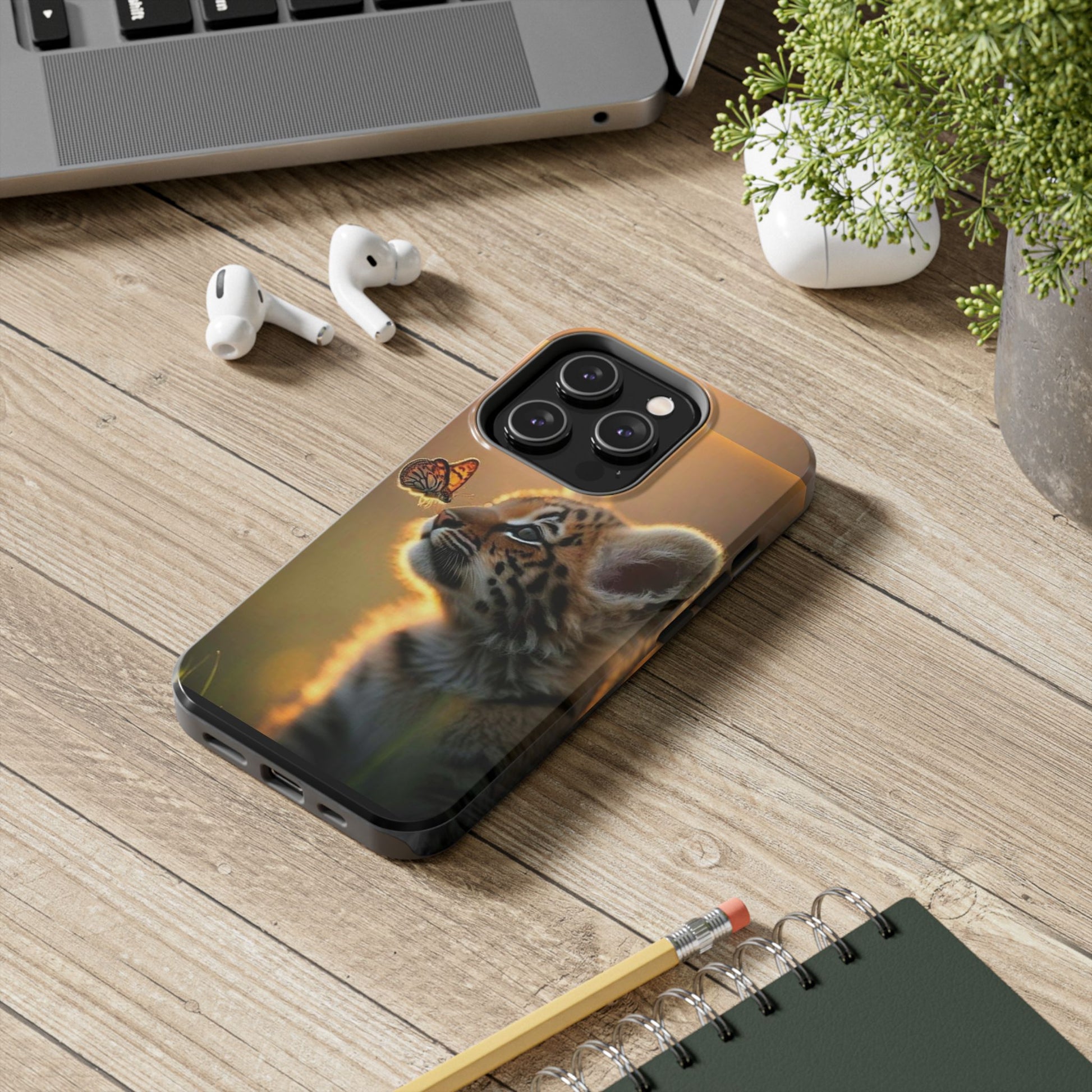 Tiger Cub Theme Phone Cases for iPhones & Samsung Phones