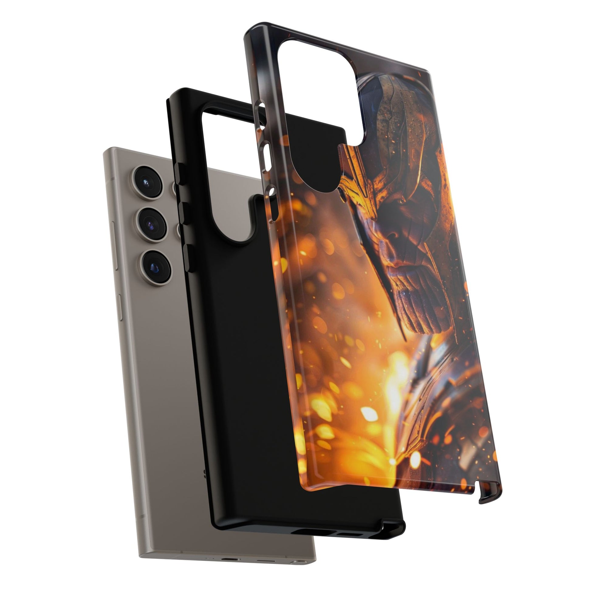 Marvel Villain Thanos Tough Cases for iPhones, Samsung, and Pixel