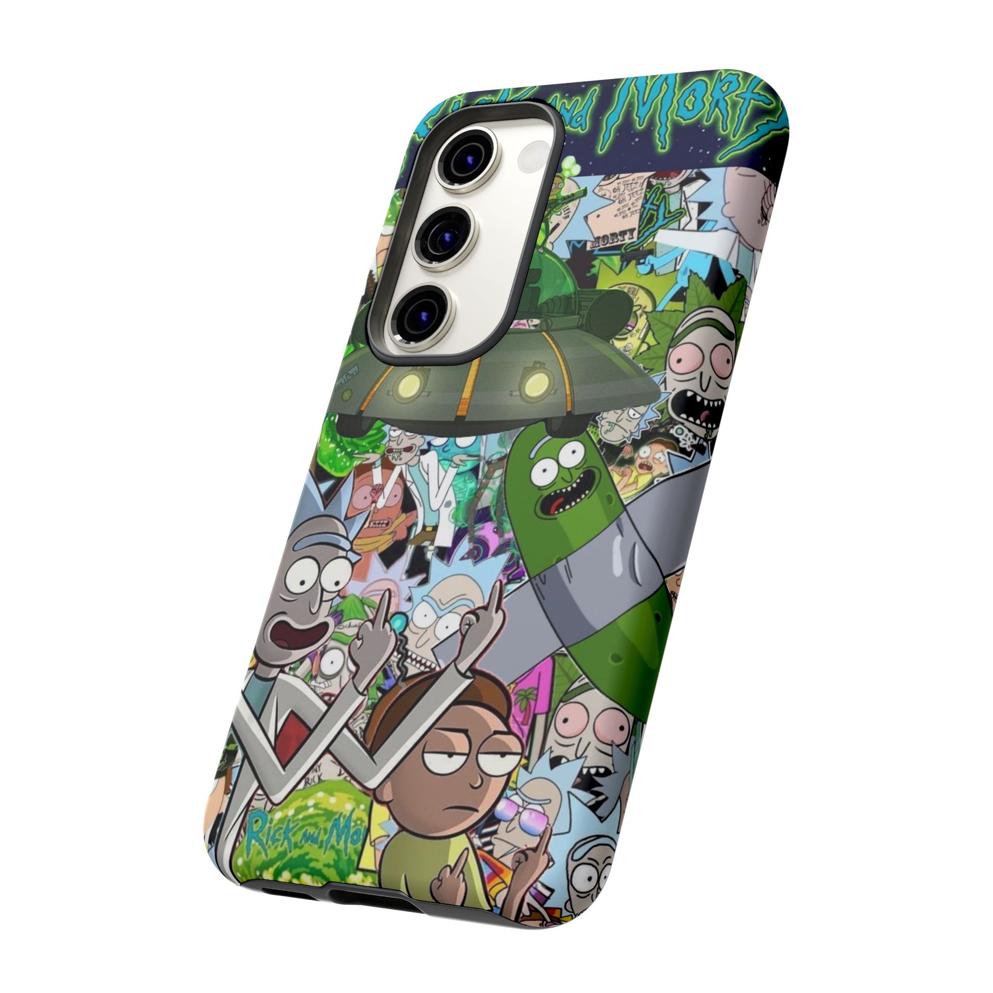 Rick and Morty Phone Case, Tough Cases for iPhones, Samsung, and Pixel