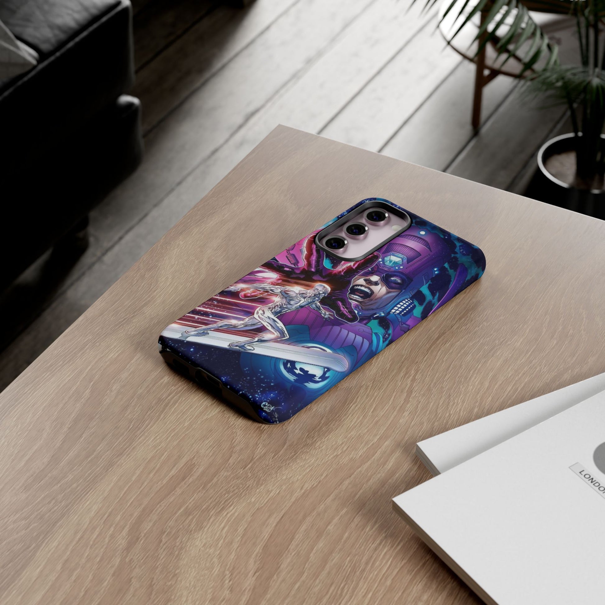 Galactus x Silver Surfer Marvel Phone Case, Tough Cases for iPhones, Samsung, and Pixel