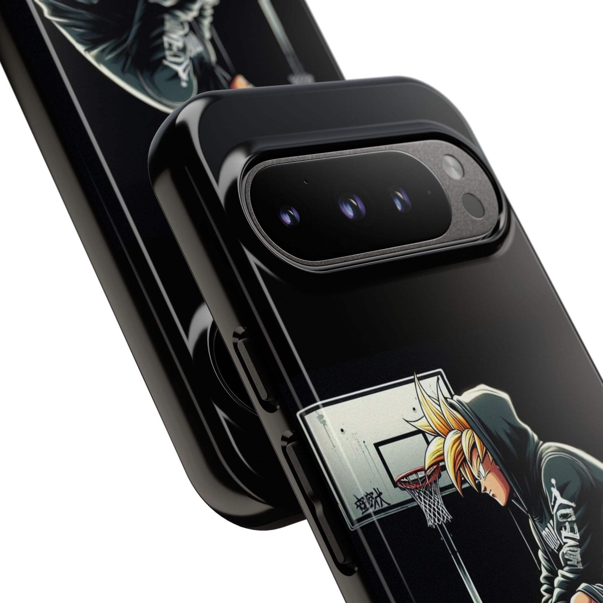 Son Goku Basketball Tough Cases for iPhones, Samsung, and Pixel