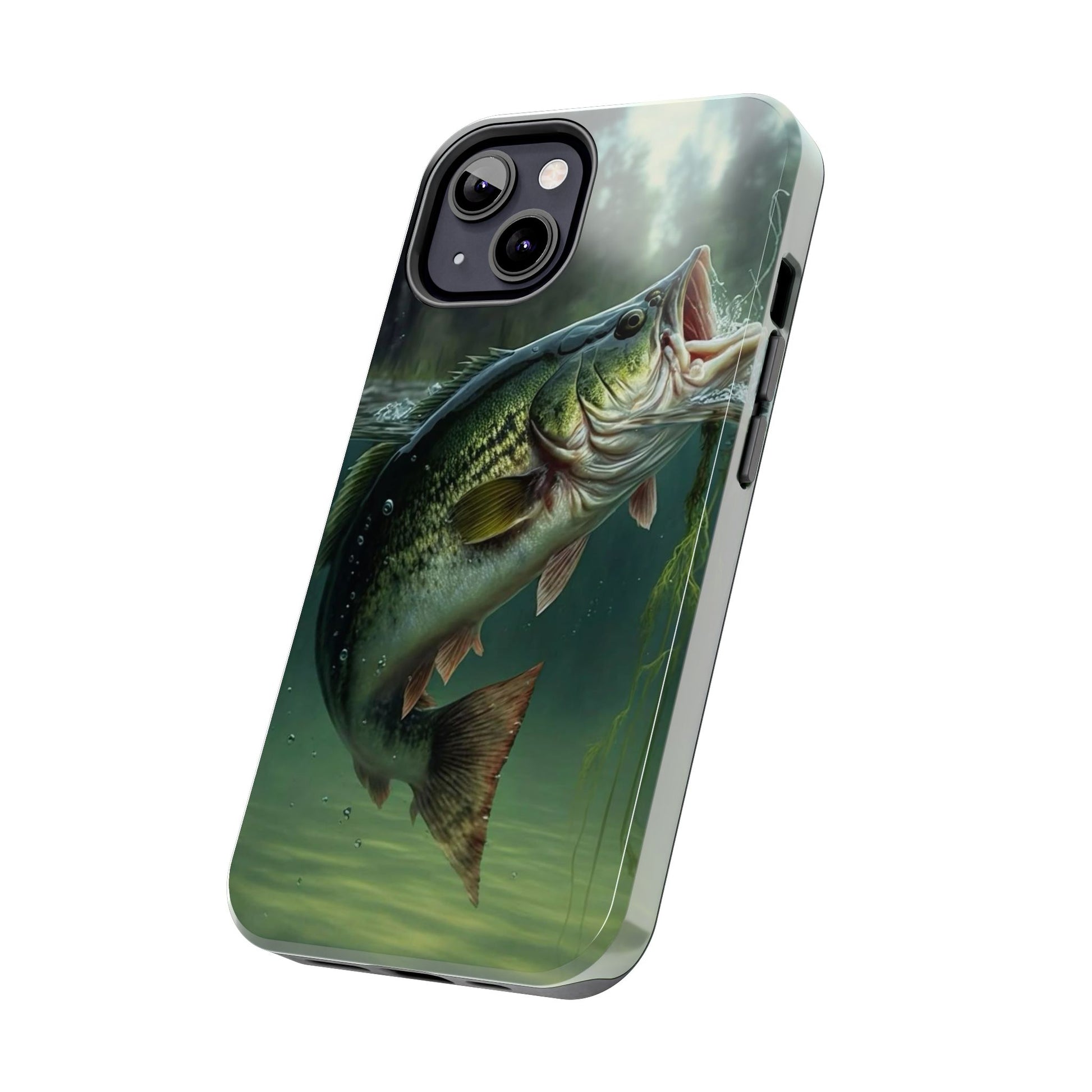 Large Mouth Bass Theme Phone Cases for iPhones & Samsung Phones