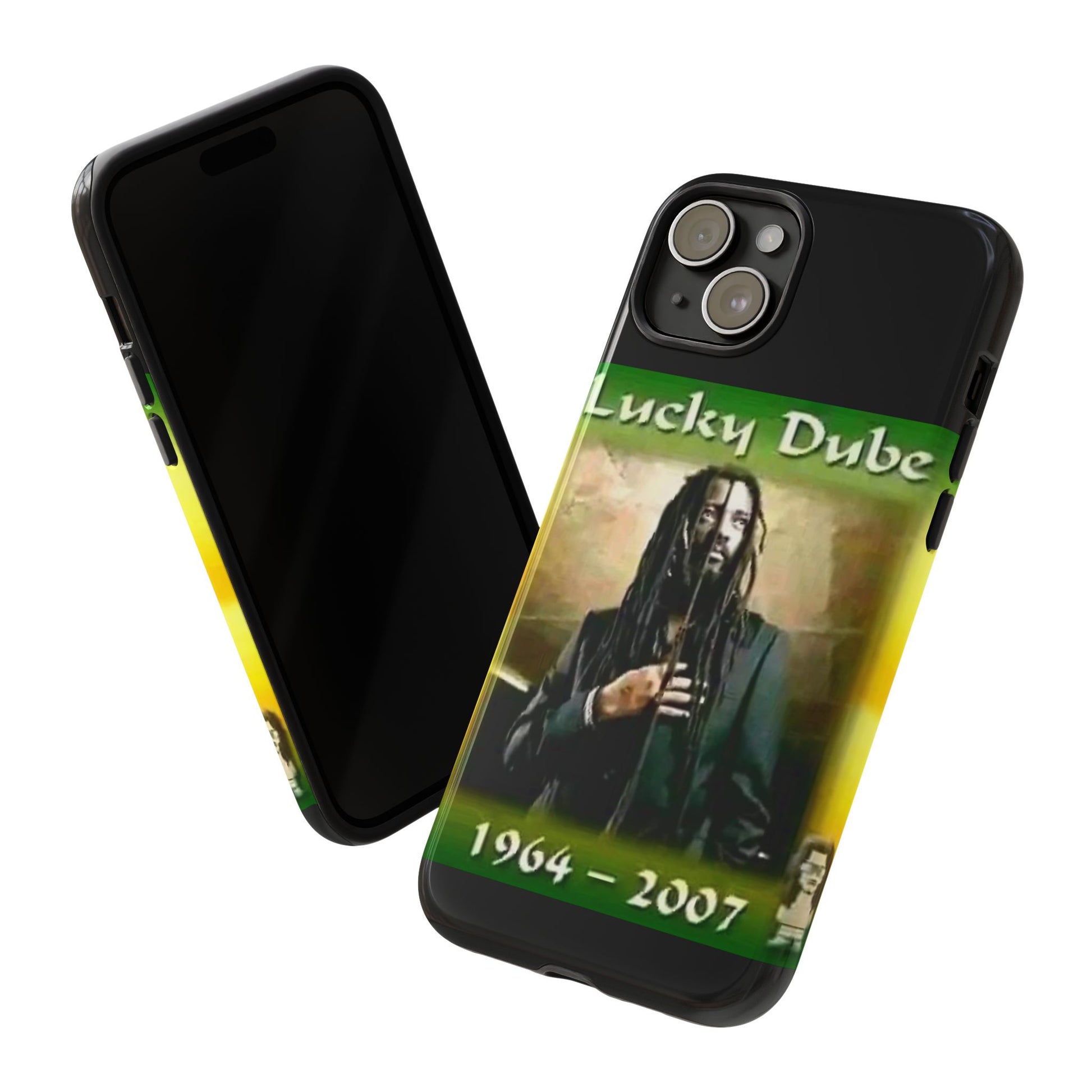 Lucky Dube Tough Cases for iPhones, Samsung, and Pixel