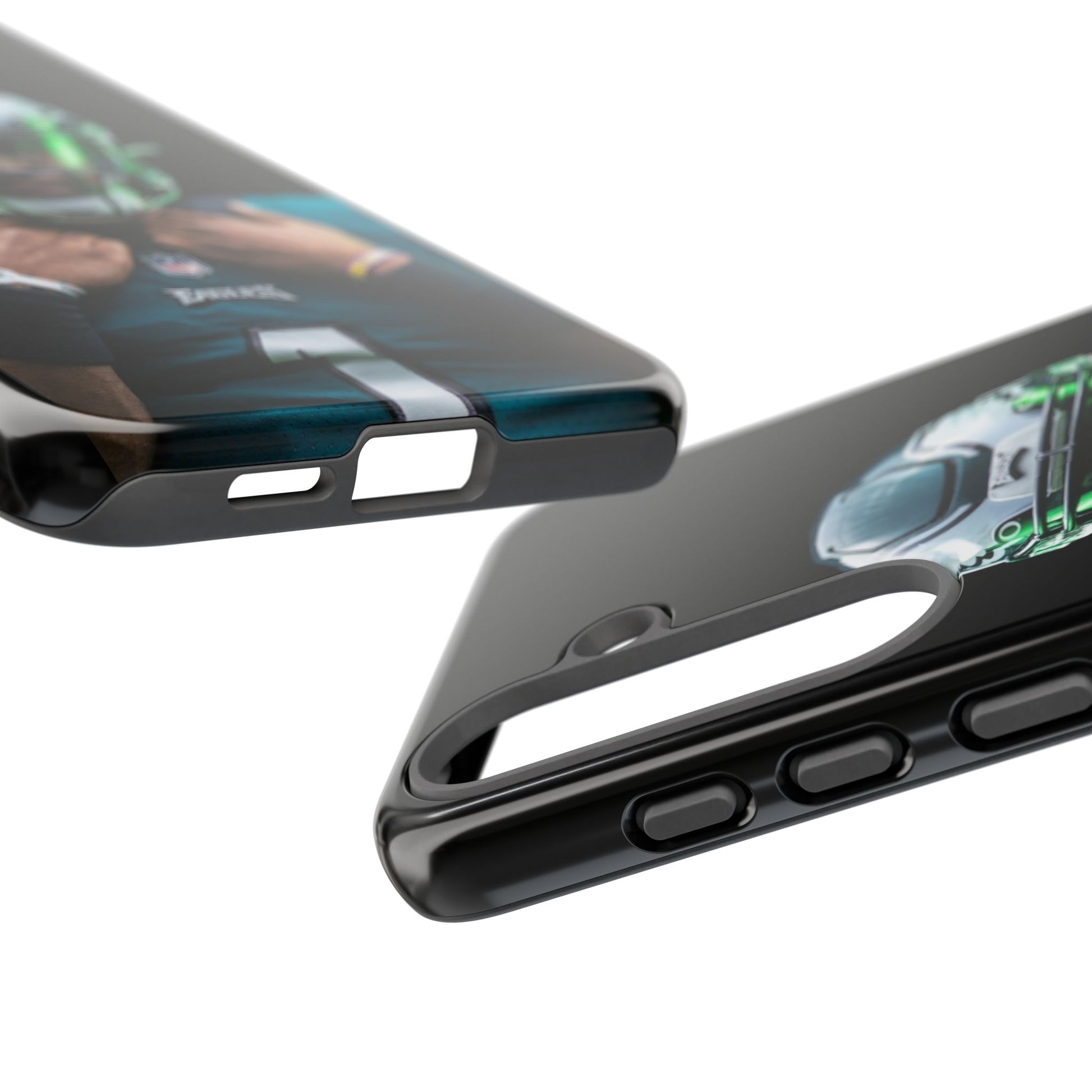 Eagles Football Jalen Hurts Tough Cases for iPhones, Samsung, and Pixel