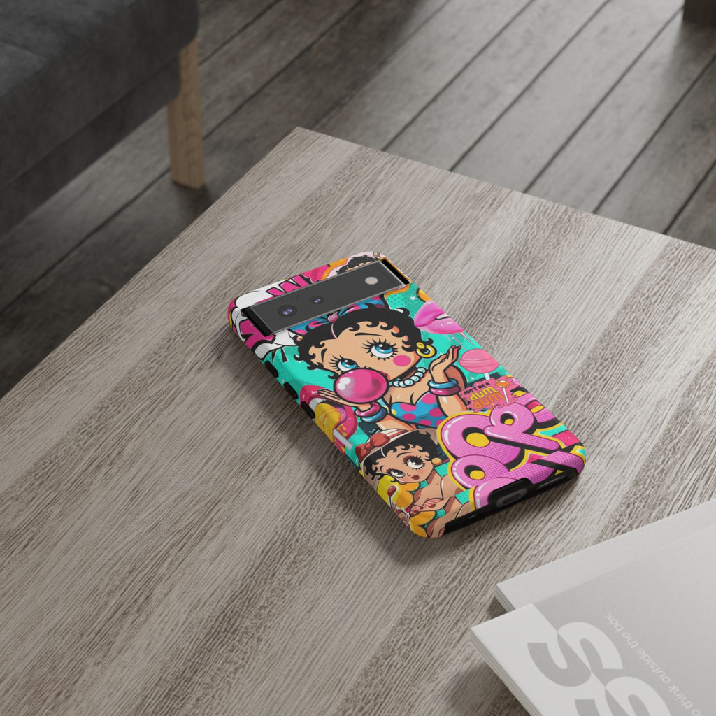 Betty Boop Comic Strip Phone Case for iPhone, Samsung Galaxy, & Pixel Phones