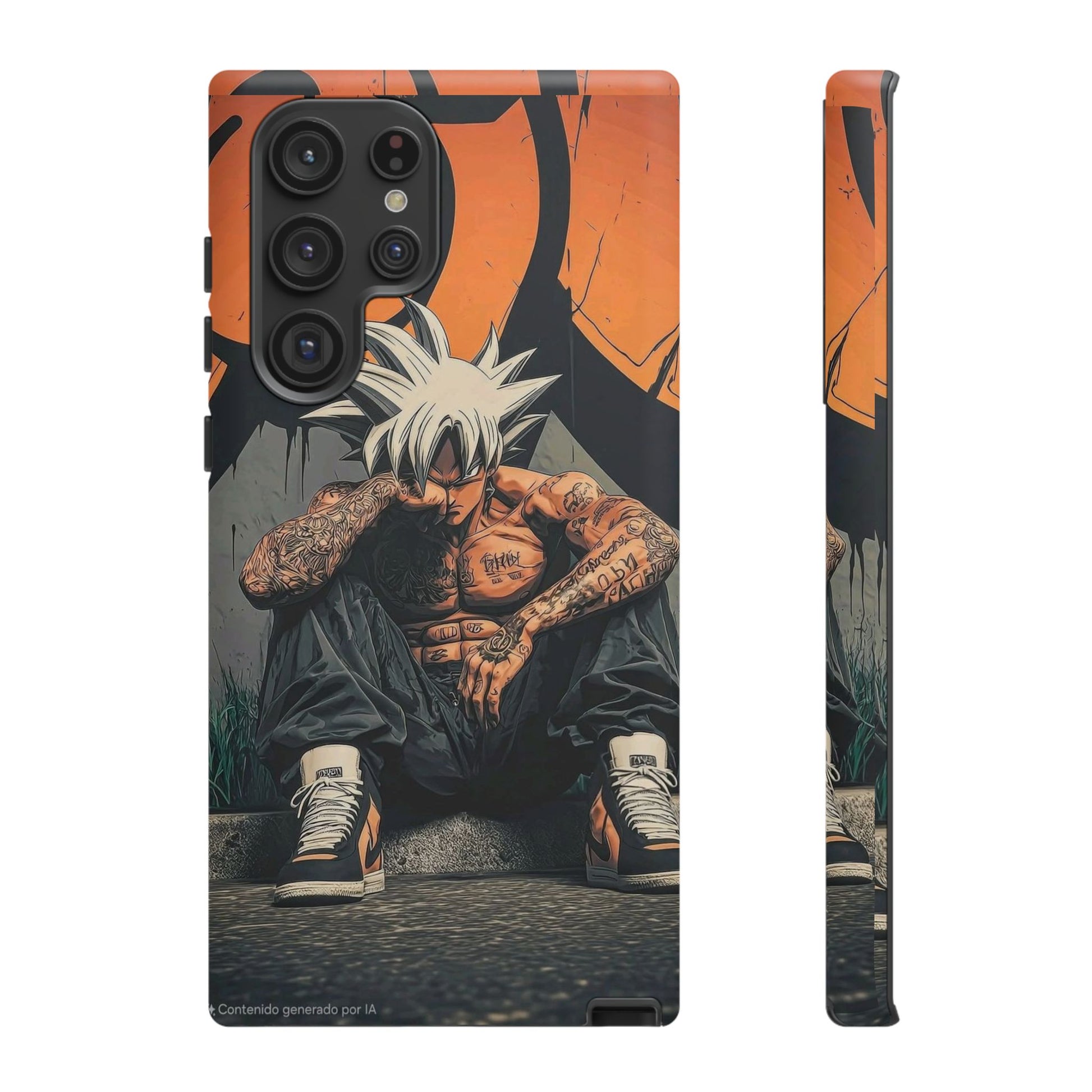 Anime DBZ Thug Tough Cases for iPhones, Samsung, and Pixel