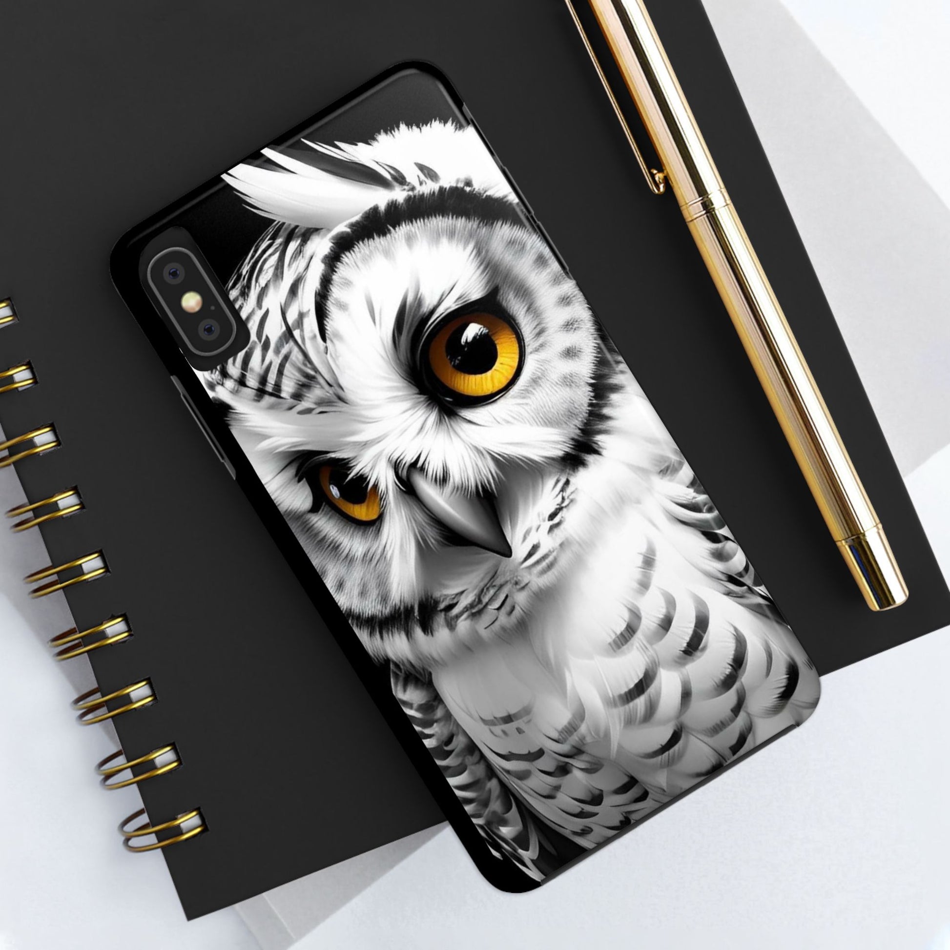 Snow Owl Phone Cases for iPhones & Samsung Phones