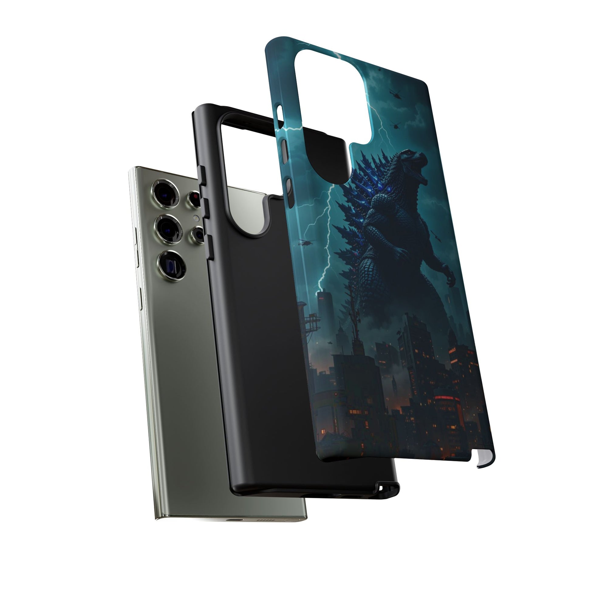 Godzilla Phone Case, Tough Cases for iPhones, Samsung, and Pixel