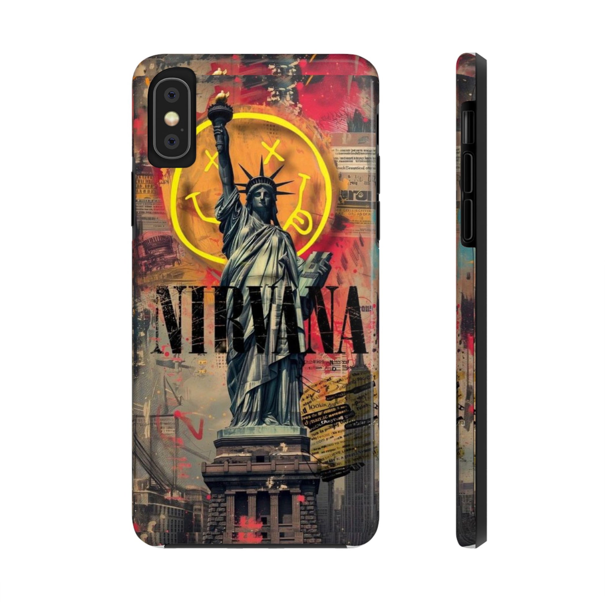 Classic Nirvana Phone Cases for Iphones & Samsung Phones Durable