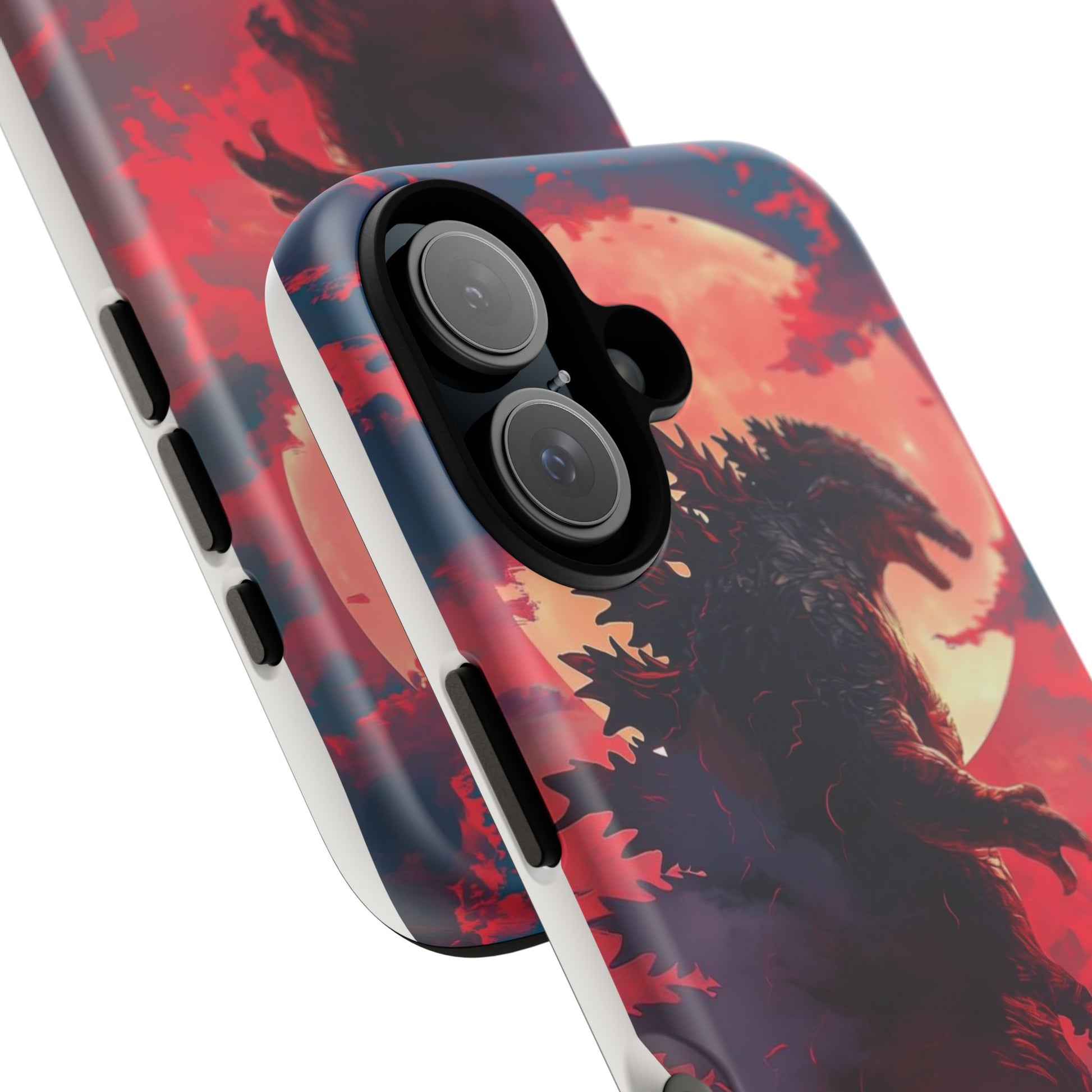 King of Monsters Godzilla Tough Phone Cases for iPhones, Samsung, and Pixel
