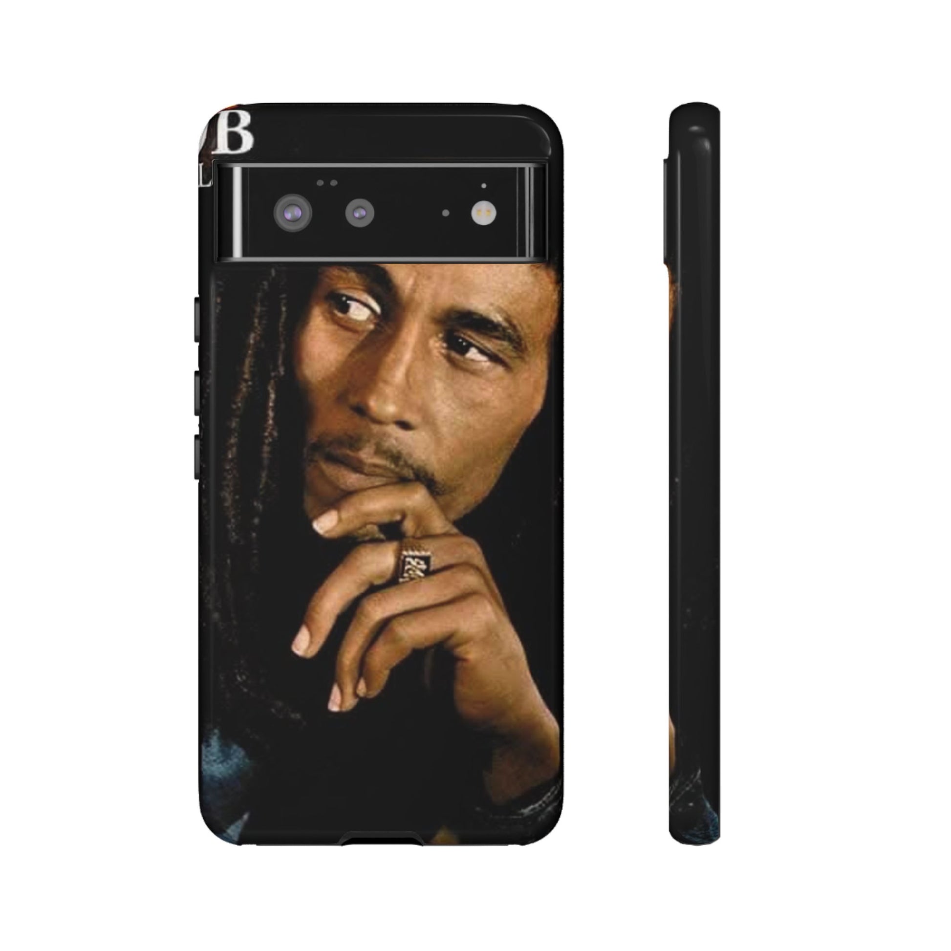 Marley Reggae Tough Cases for iPhones, Samsung, and Pixel