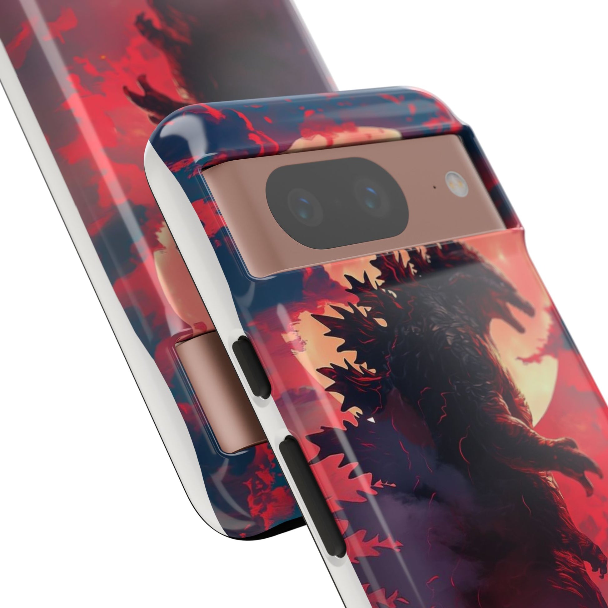King of Monsters Godzilla Tough Phone Cases for iPhones, Samsung, and Pixel