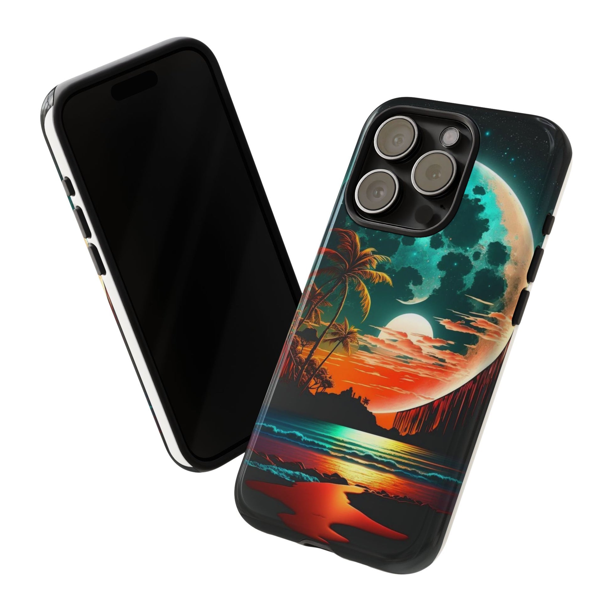 Fantasy Beach Sunset Landscape Phone Case for iPhone, Samsung Galaxy, & Pixel Phones
