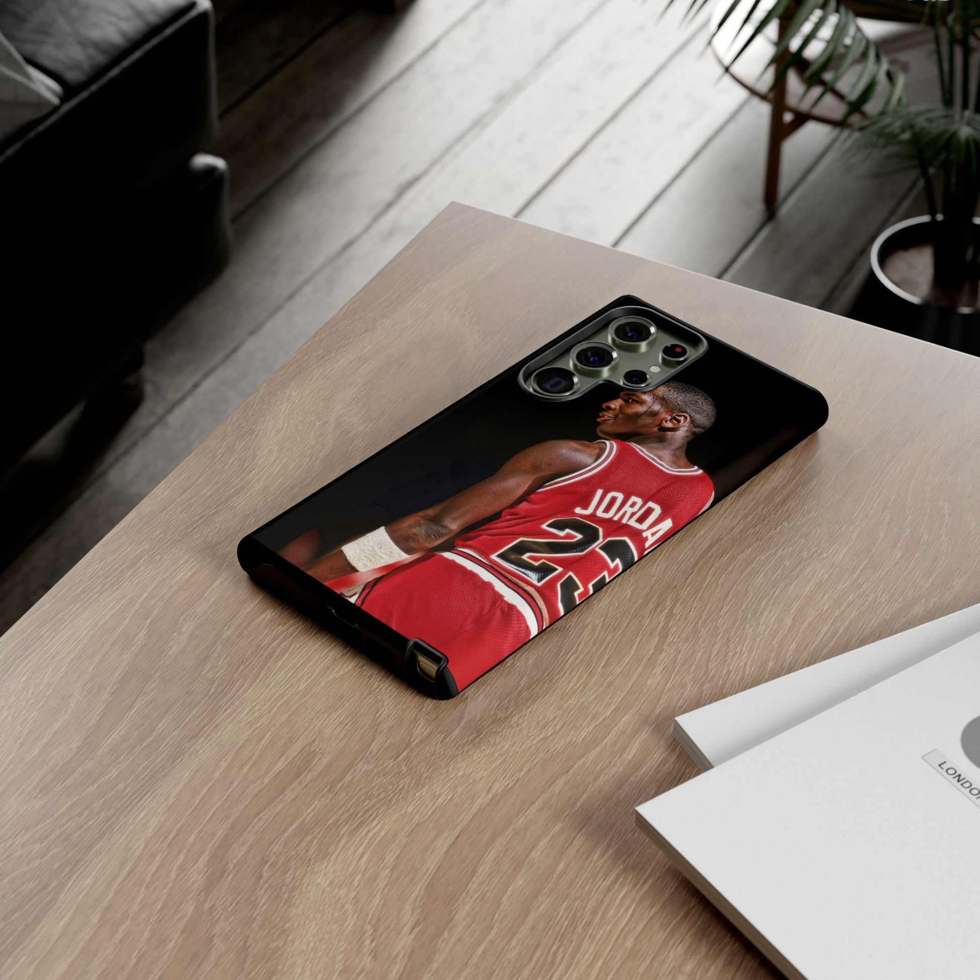 Basketball Legend Michael Jordan Tough Cases for iPhones, Samsung, and Pixel