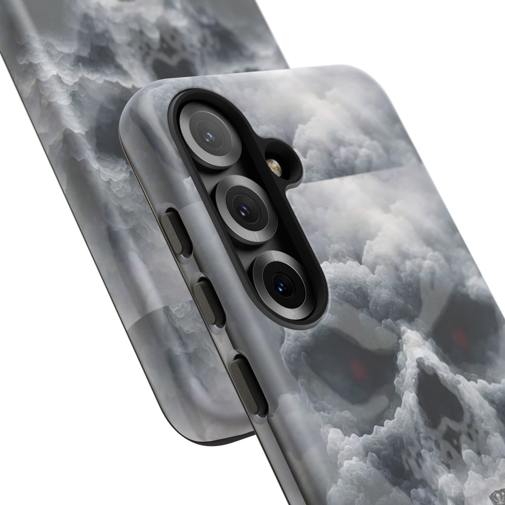 Skull Pirate Ship Football Buccaneers Tough Cases for iPhones, Samsung, and Pixel