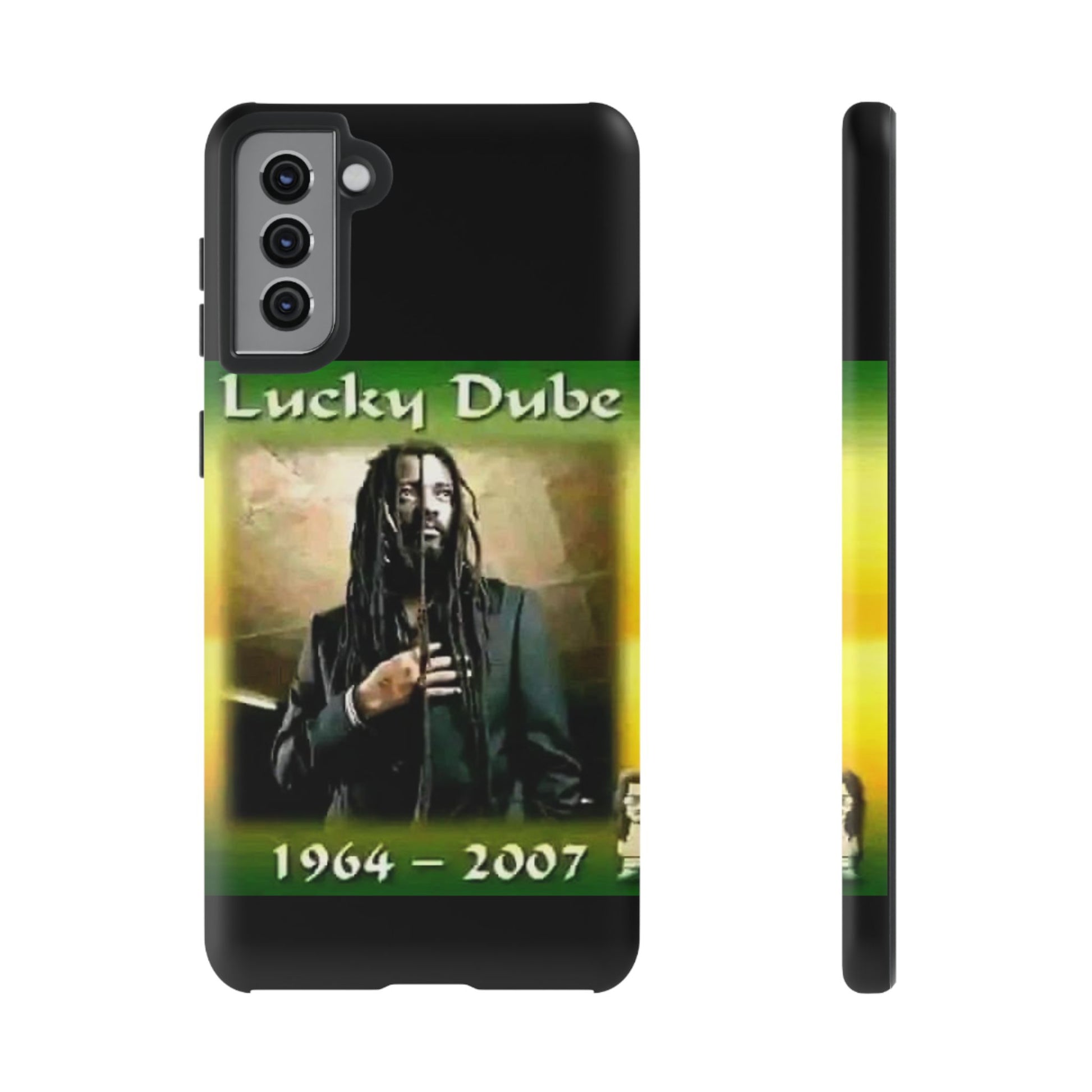 Lucky Dube Tough Cases for iPhones, Samsung, and Pixel