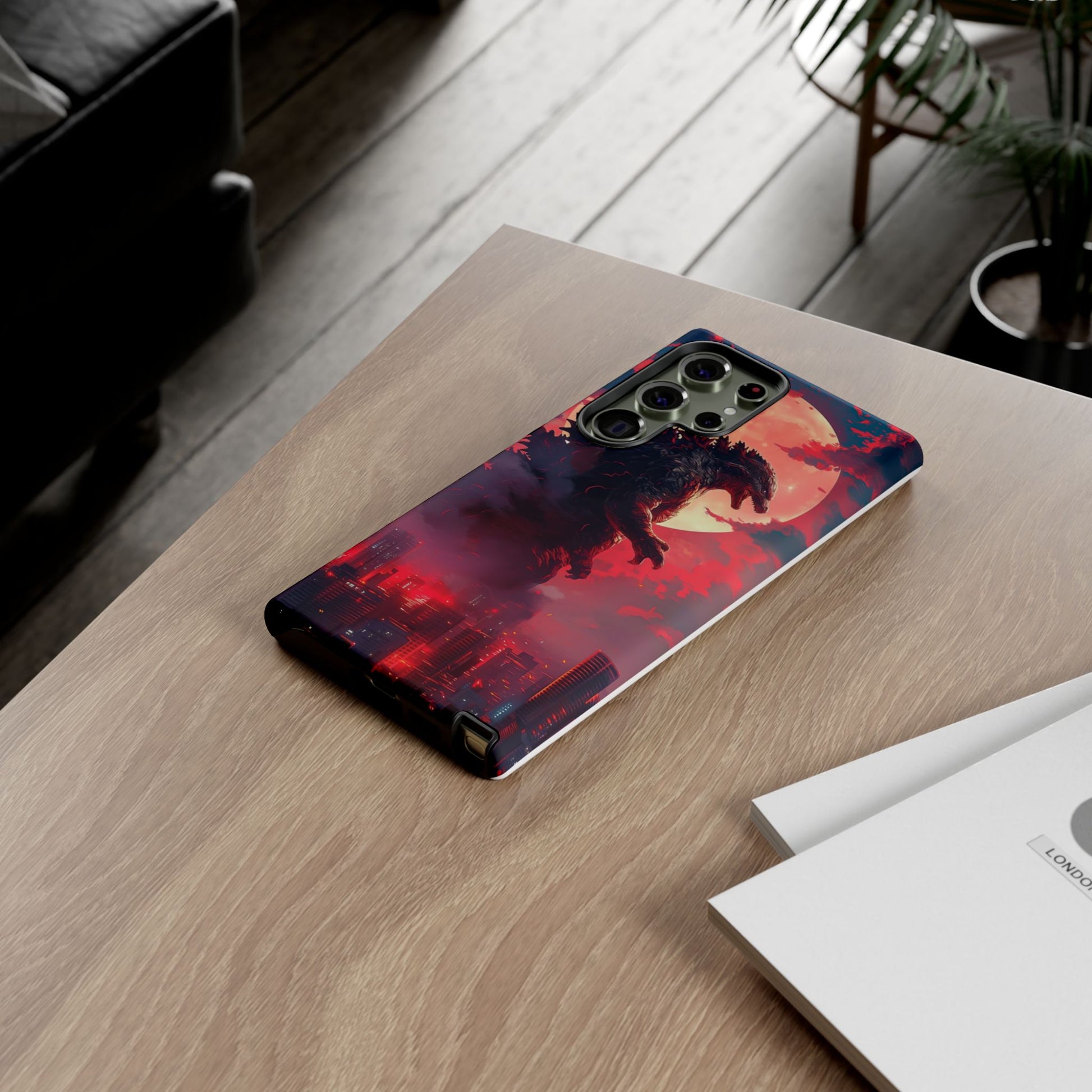 King of Monsters Godzilla Tough Phone Cases for iPhones, Samsung, and Pixel