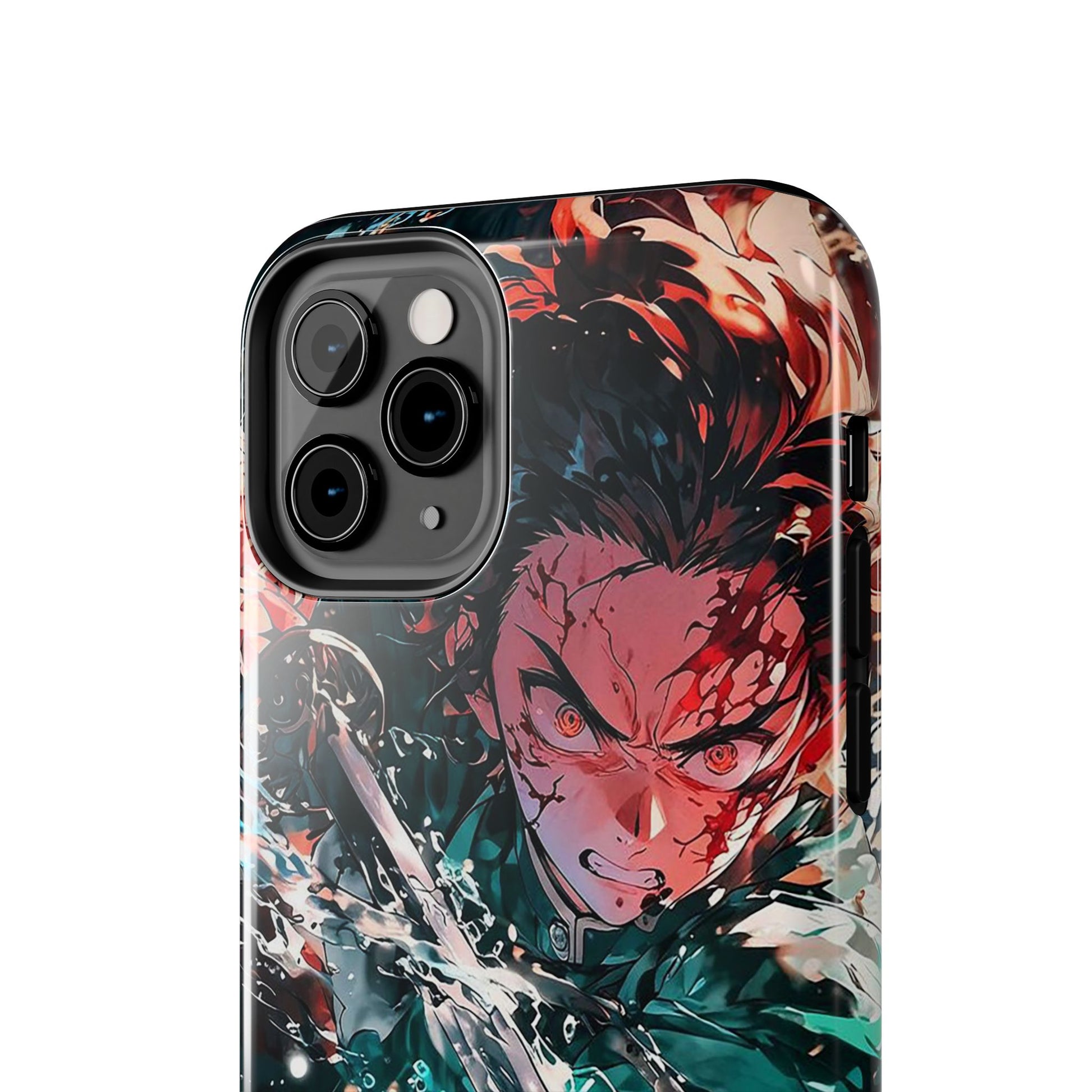 Demon Slayer Tanjiro Art Phone Case for iPhone & Samsung Galaxy Phones