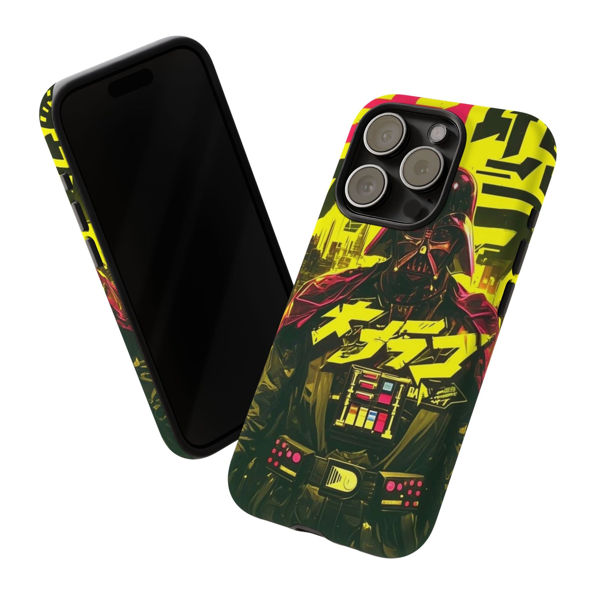 Cyberpunk X Vader Tough Cases for iPhones, Samsung, and Pixel