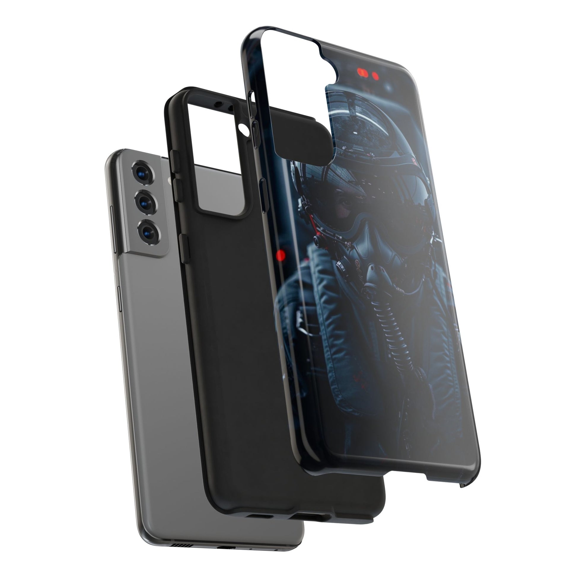 Air Force Pilot Fighter Jet Tough Phone Cases for iPhones & Samsung Phones