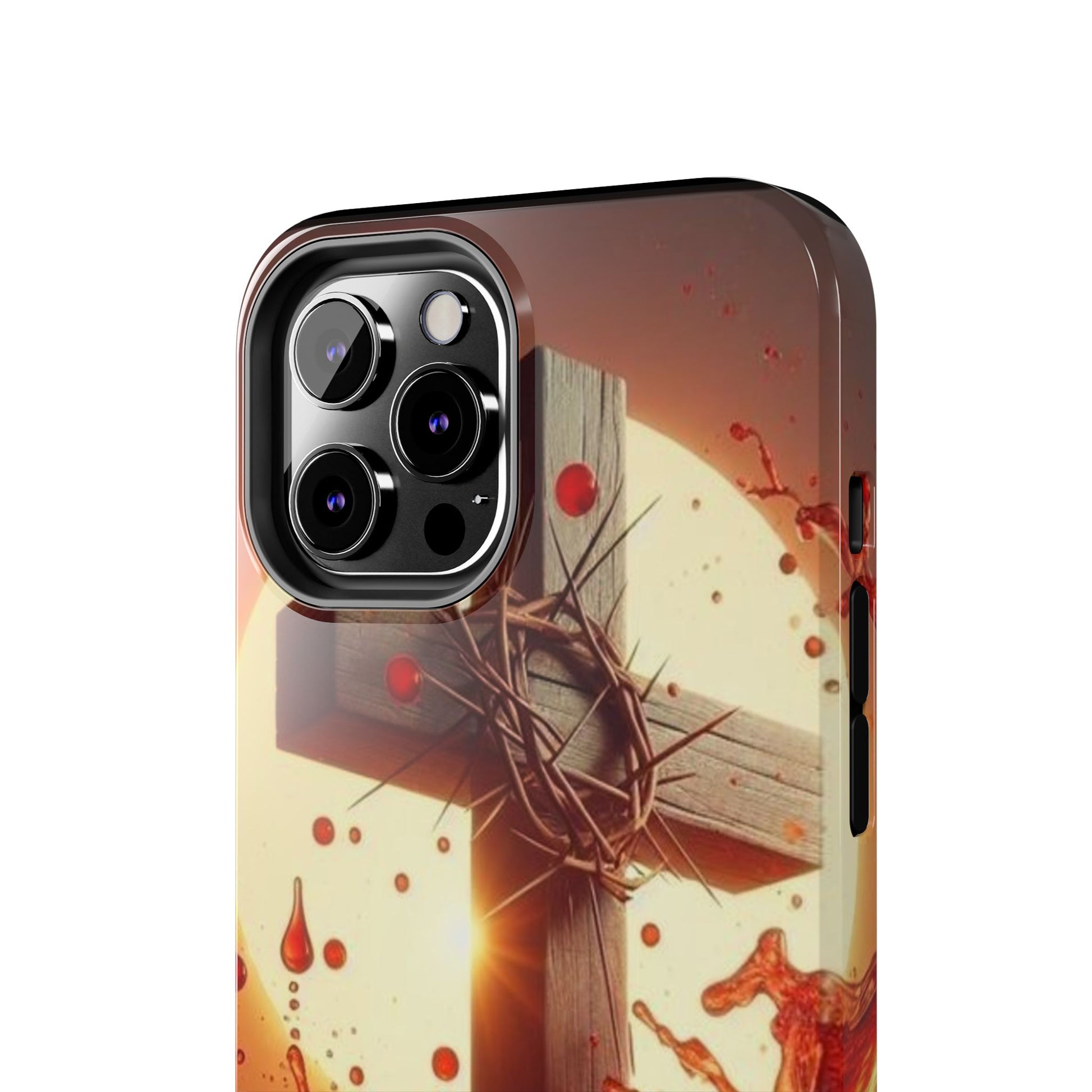 Blood of Christ Christian Theme Phone Cases for iPhones & Samsung Phones