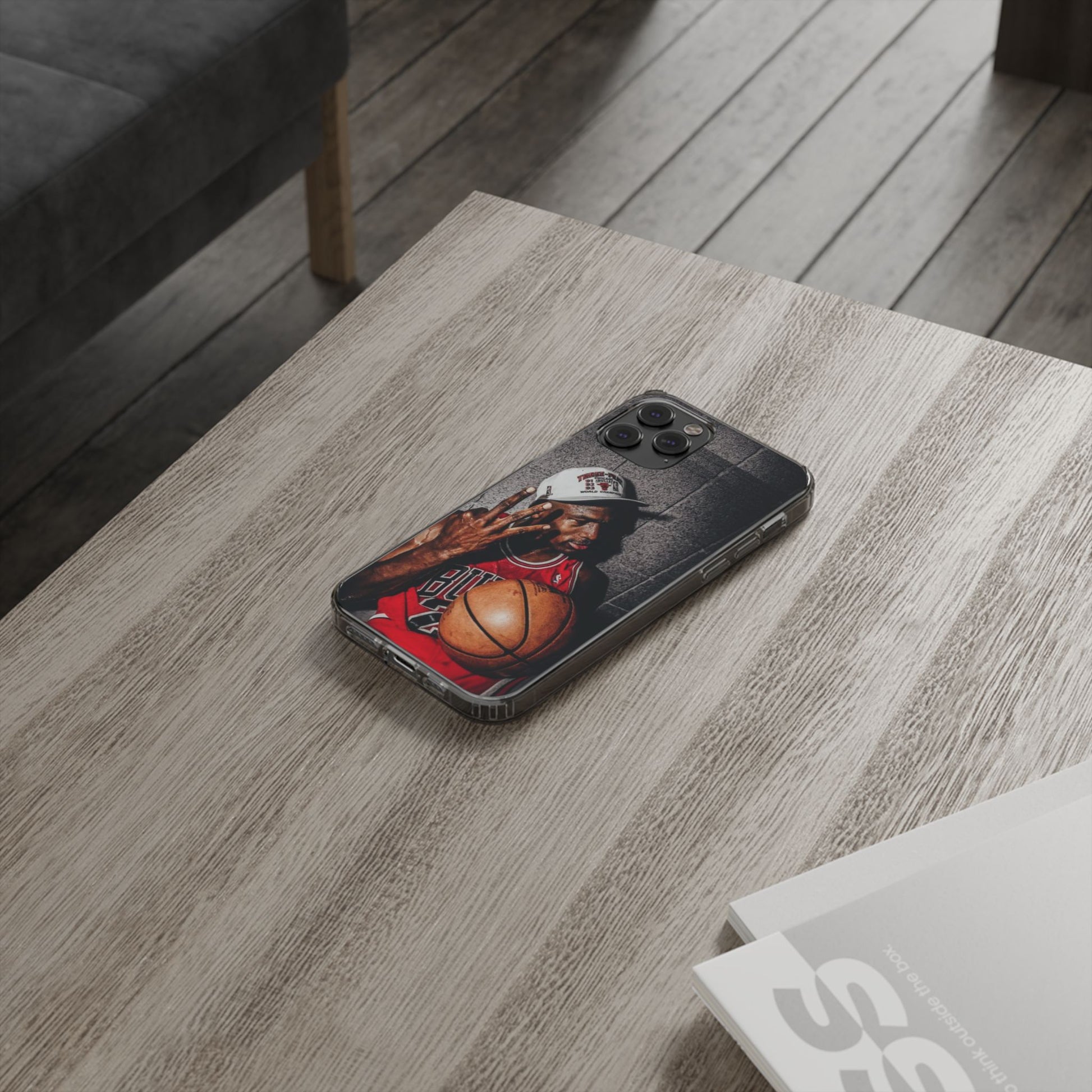 Chicago 3 Peat Basketball Drop proof for Select Samsung & iPhones