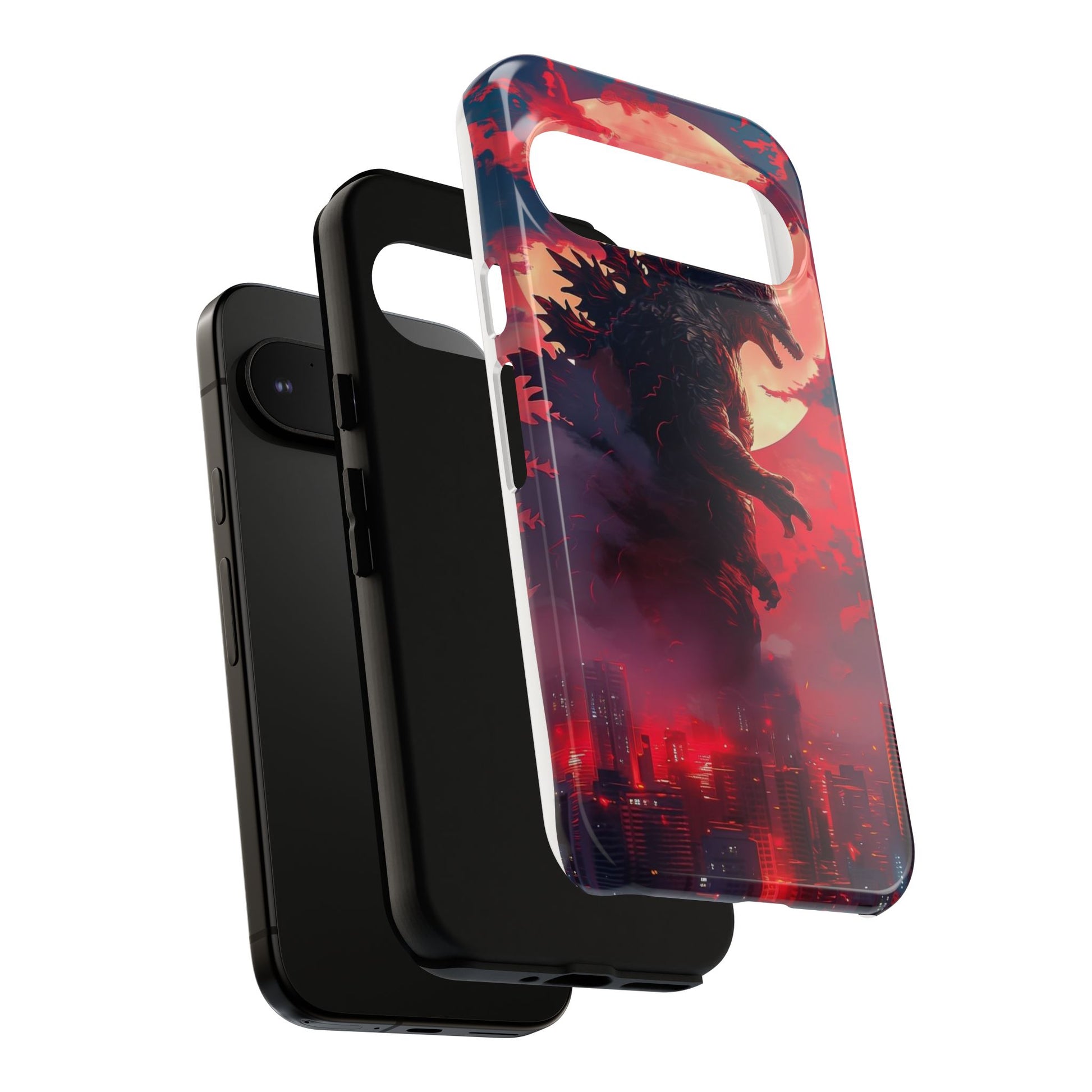 King of Monsters Godzilla Tough Phone Cases for iPhones, Samsung, and Pixel