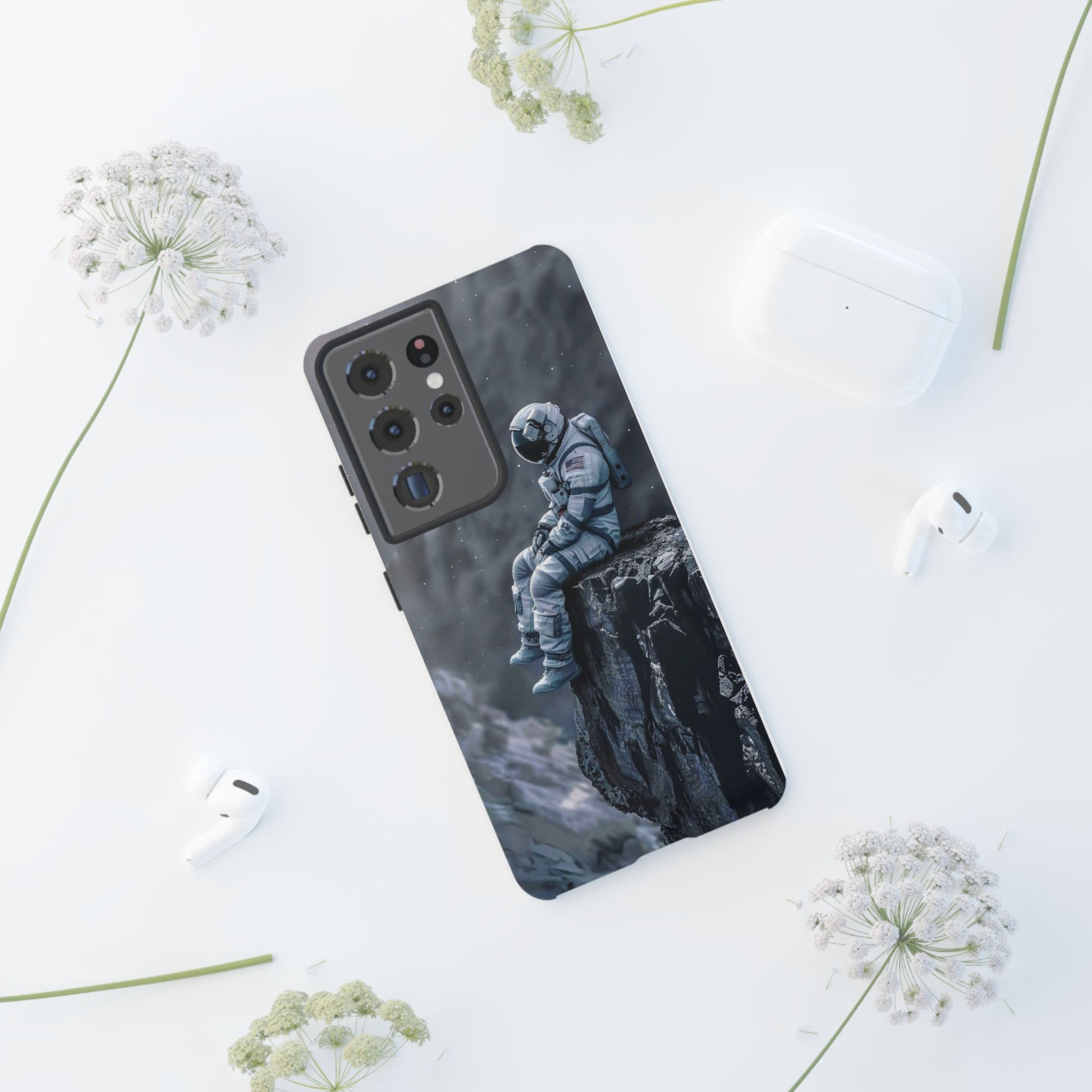 Cool Astronaut Tough Cases for iPhones, Samsung, and Pixel