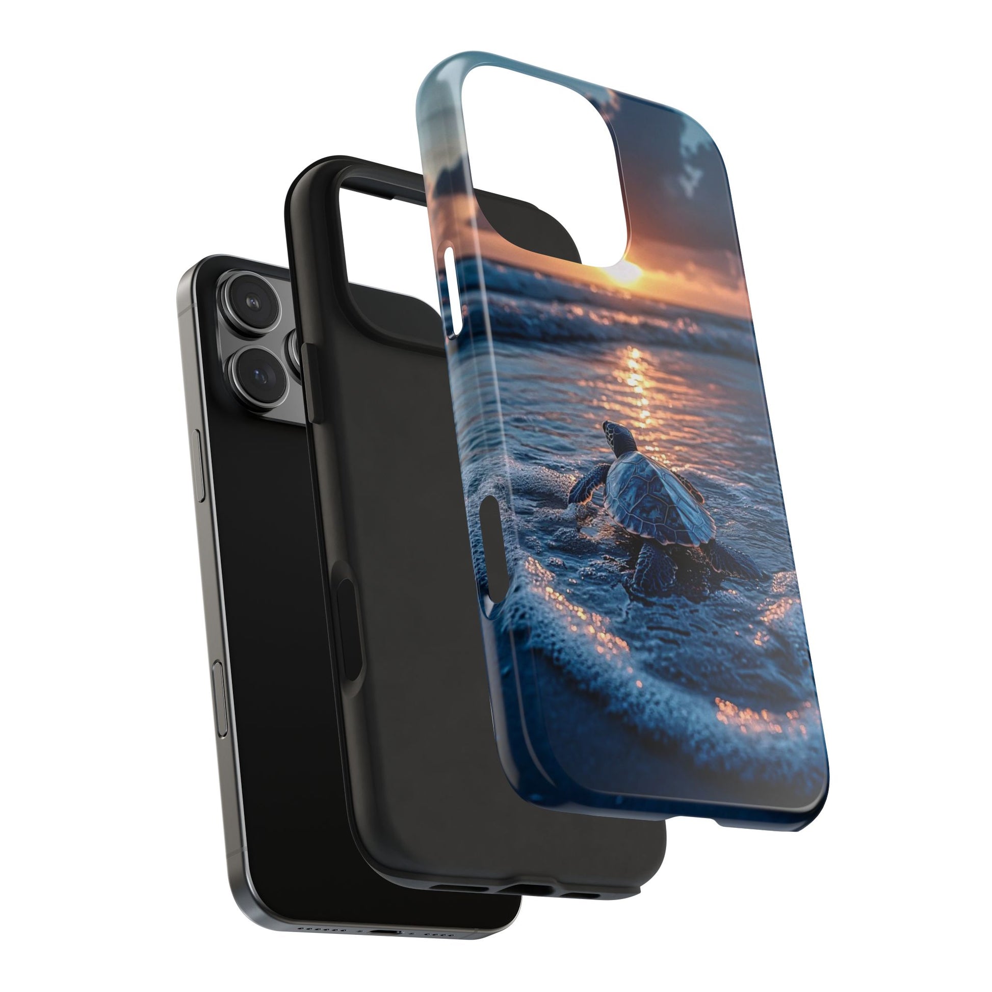 Beautiful Sea Turtle Themed Tough Phone Cases for Iphones & Samsung Phones