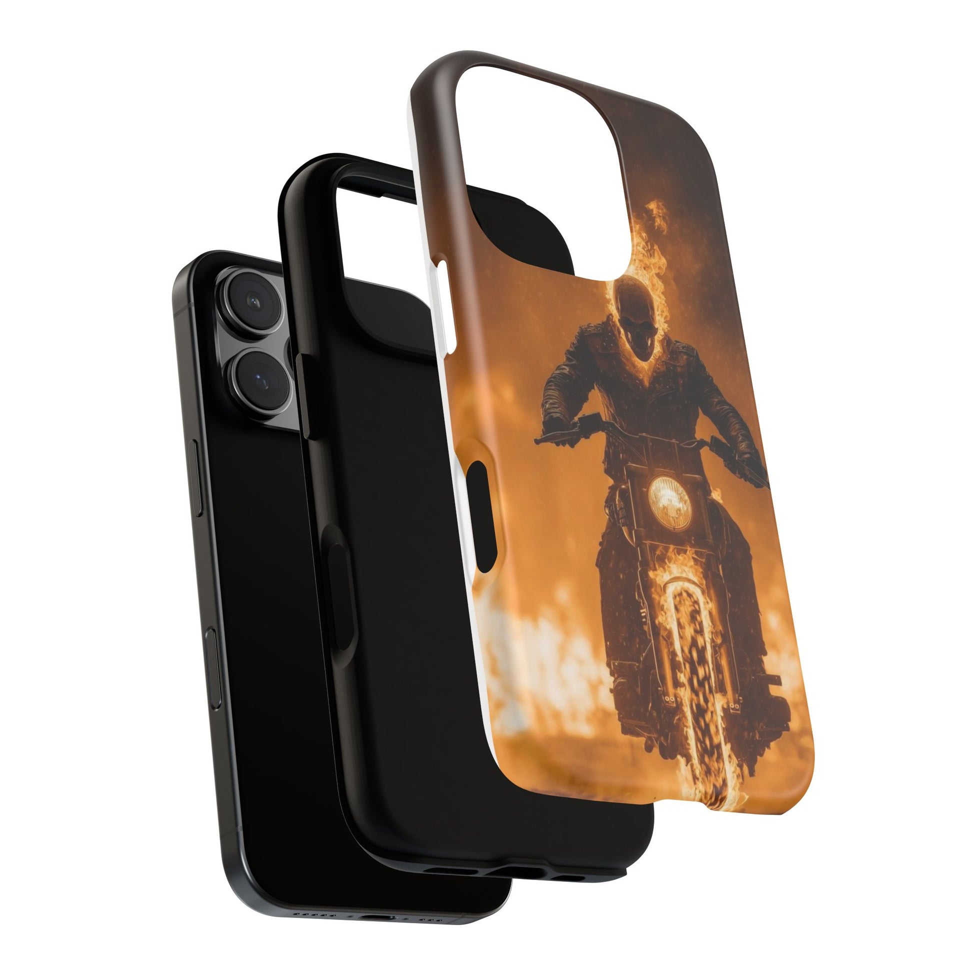 Marvel's Ghostrider Tough Cases for iPhones, Samsung, and Pixel