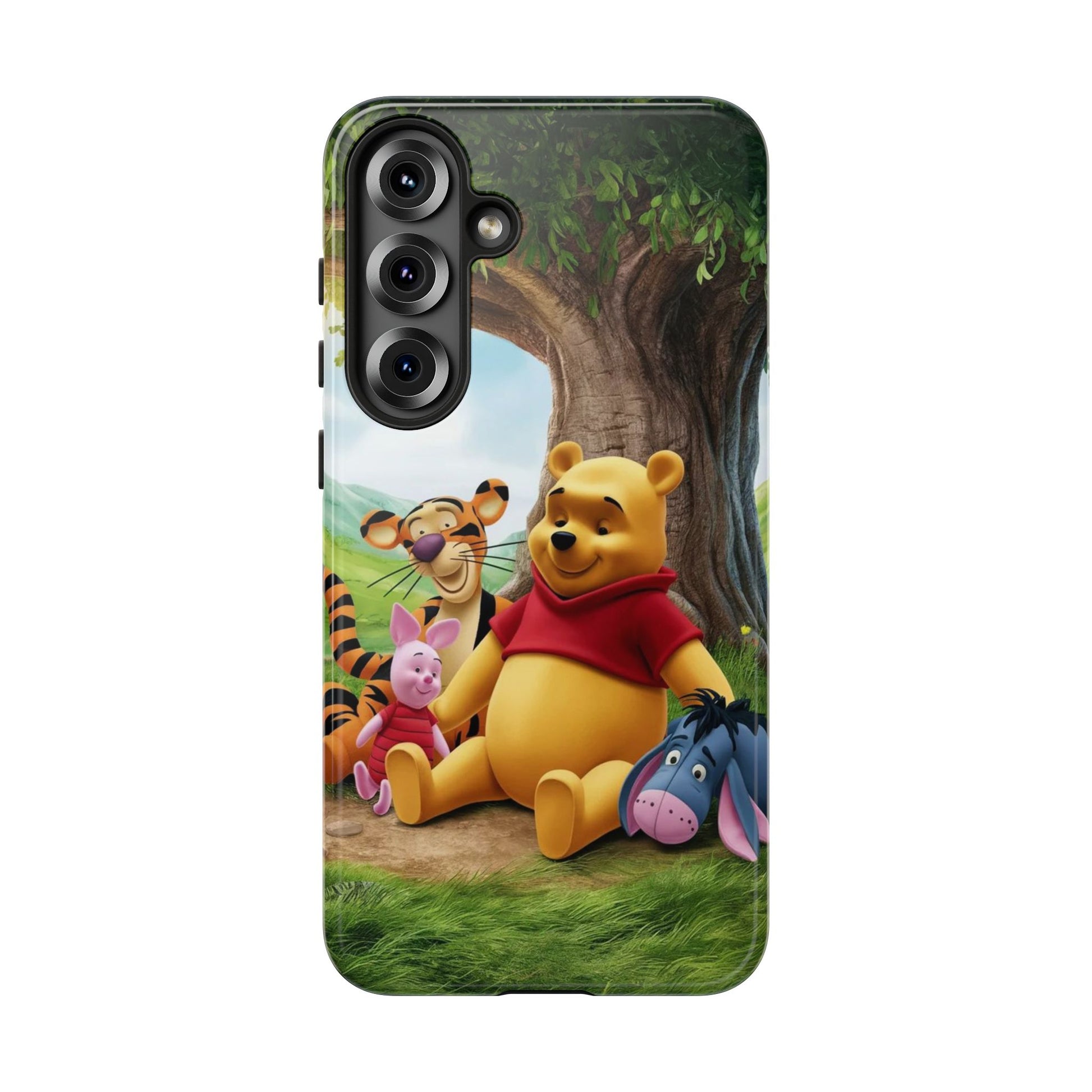Cute Pooh Bear Phone Case, Tough Cases, Disney Phone for iPhones, Samsung, and Pixel