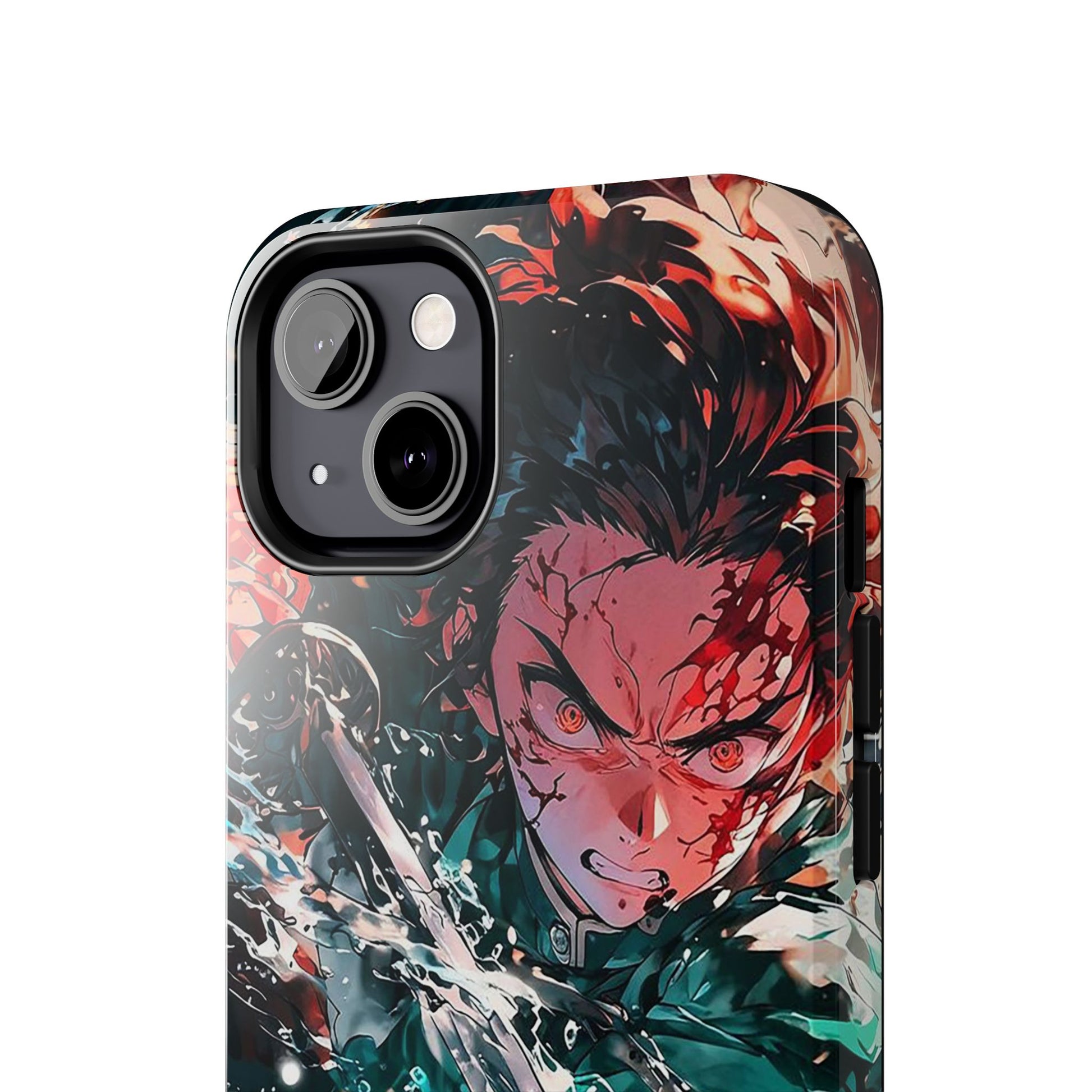 Demon Slayer Tanjiro Art Phone Case for iPhone & Samsung Galaxy Phones