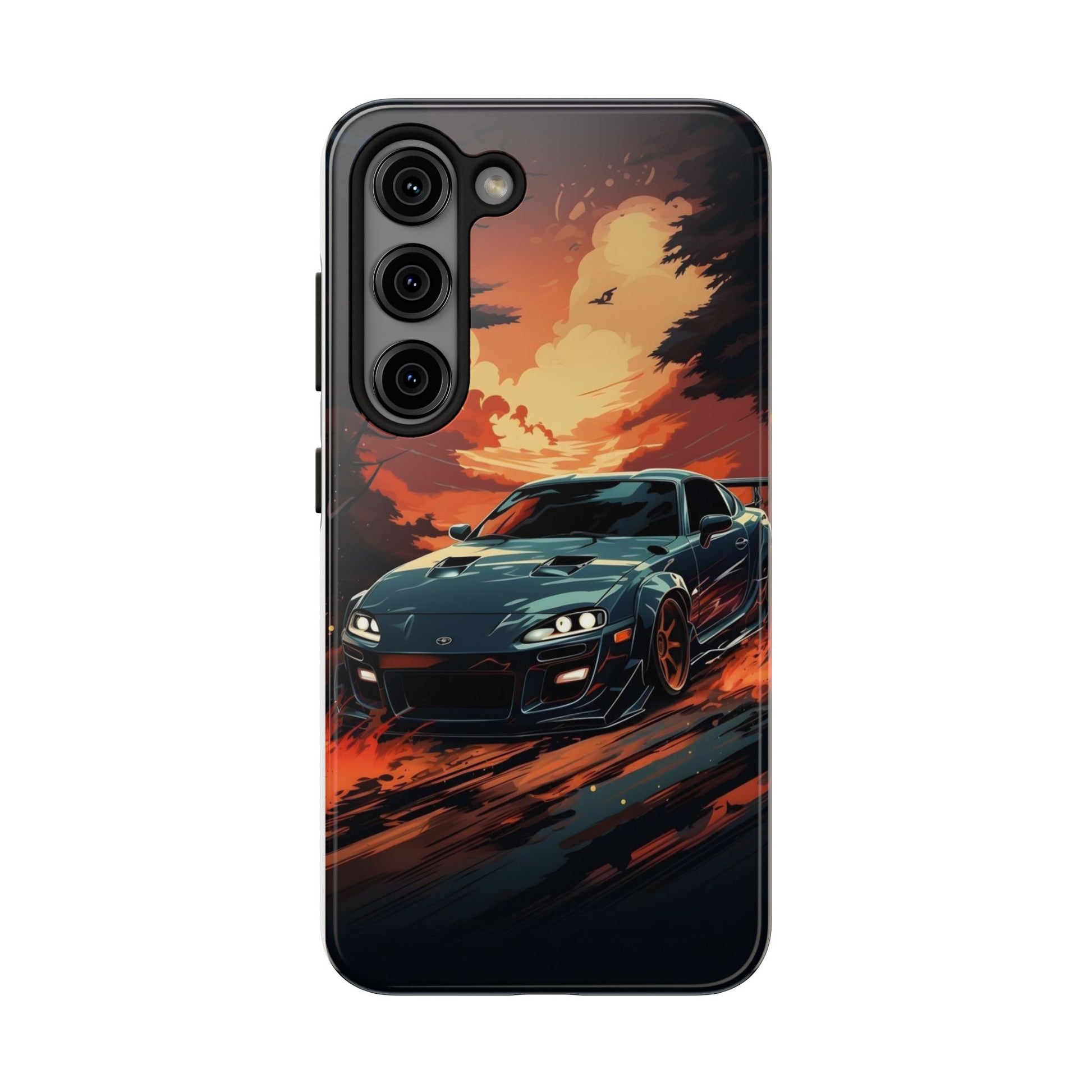 Slick Supra Race Car Theme Phone Case for iPhone & Samsung Galaxy Phones