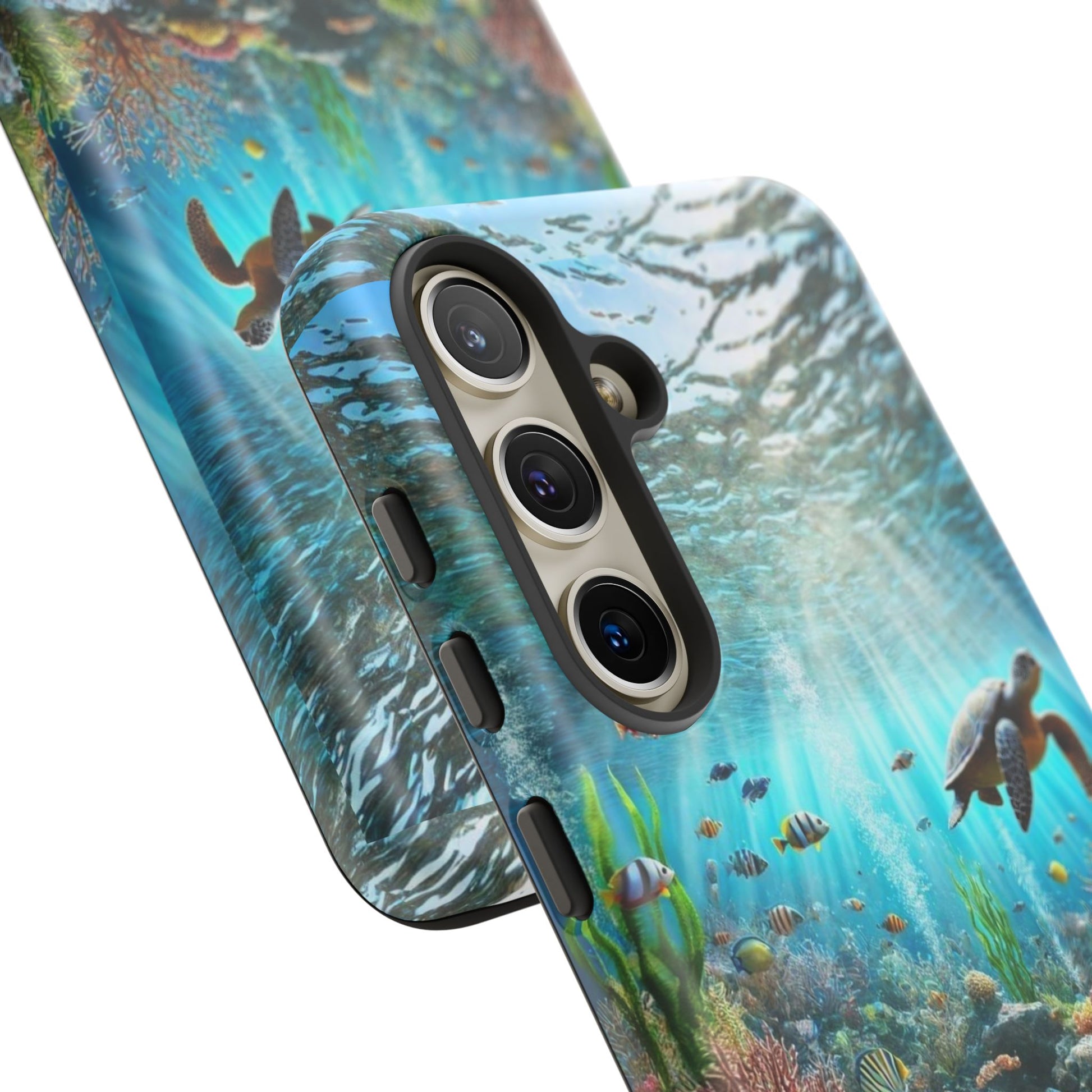 Under Sea Landscape Tough Cases for iPhones, Samsung, and Pixel