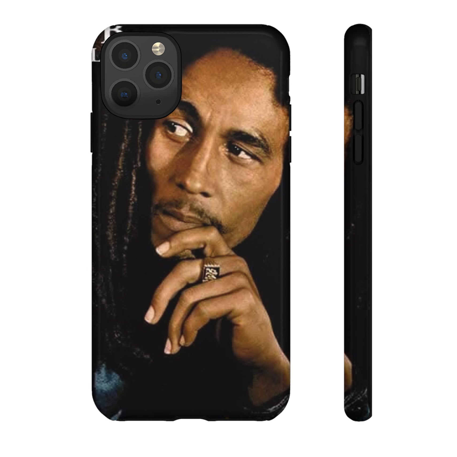 Marley Reggae Tough Cases for iPhones, Samsung, and Pixel