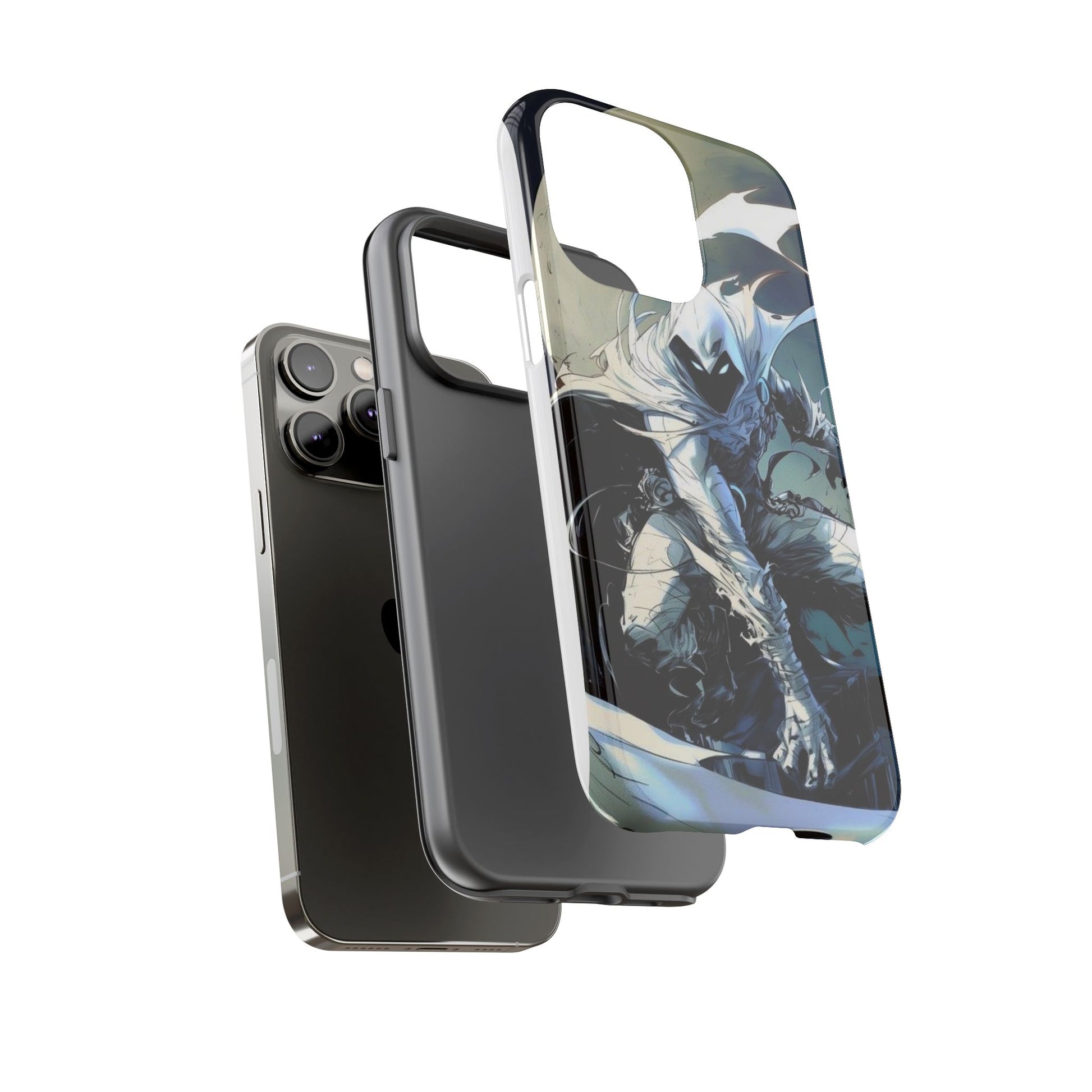 Moon Knight Tough Cases for iPhones, Samsung, and Pixel