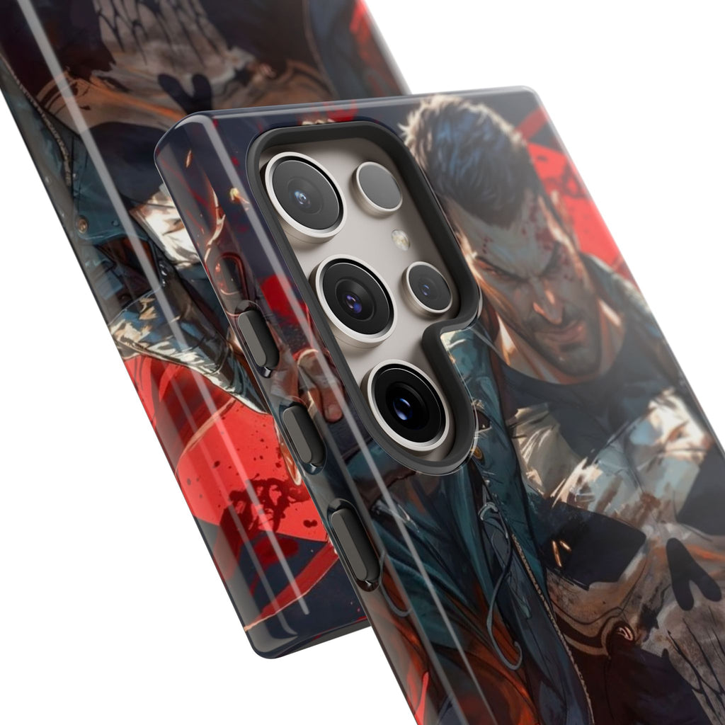 Punisher Tough Cases for iPhones, Samsung, and Pixel