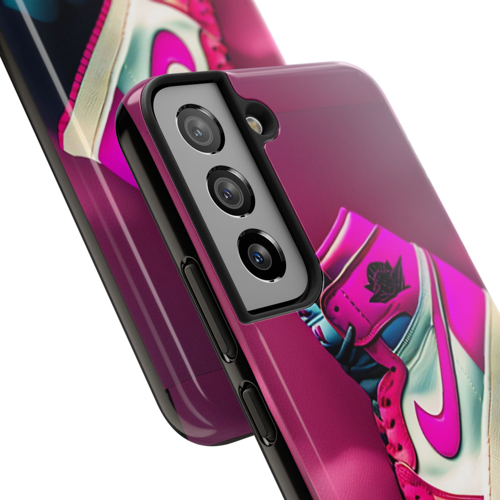 Pink Jordan Sneakers Phone Cases for iPhones & Samsung Phones