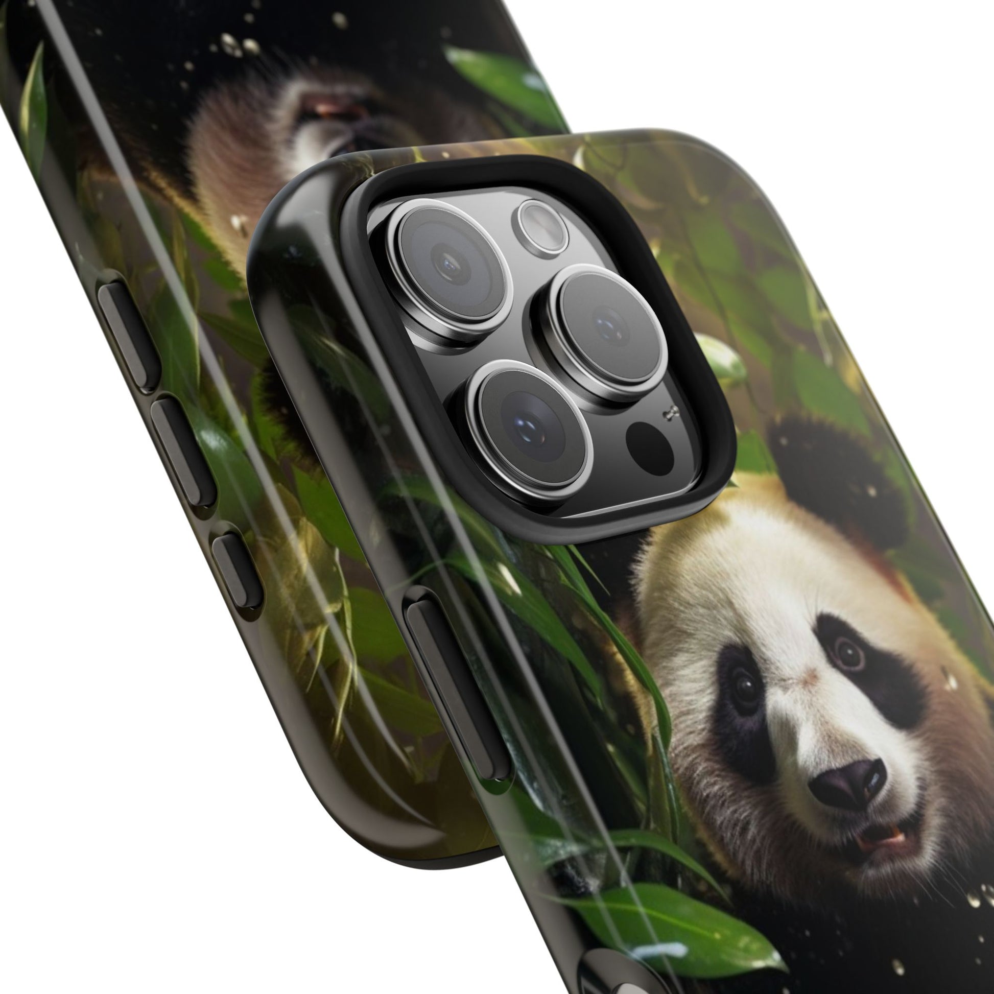 Smiling Panda Theme Phone Cases for iPhones & Samsung Phones